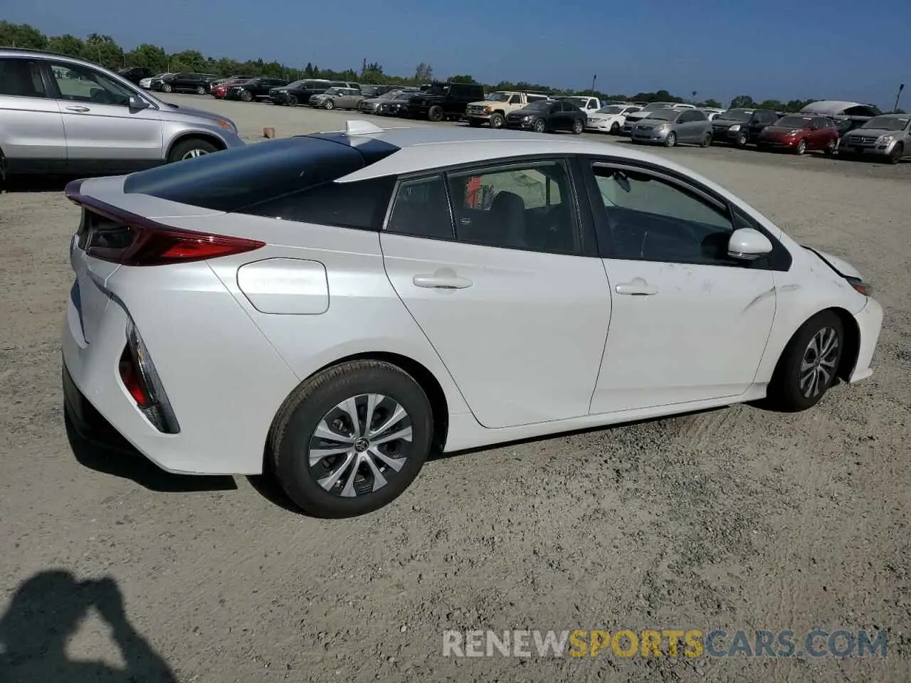 3 Photograph of a damaged car JTDKAMFP2M3173895 TOYOTA PRIUS 2021