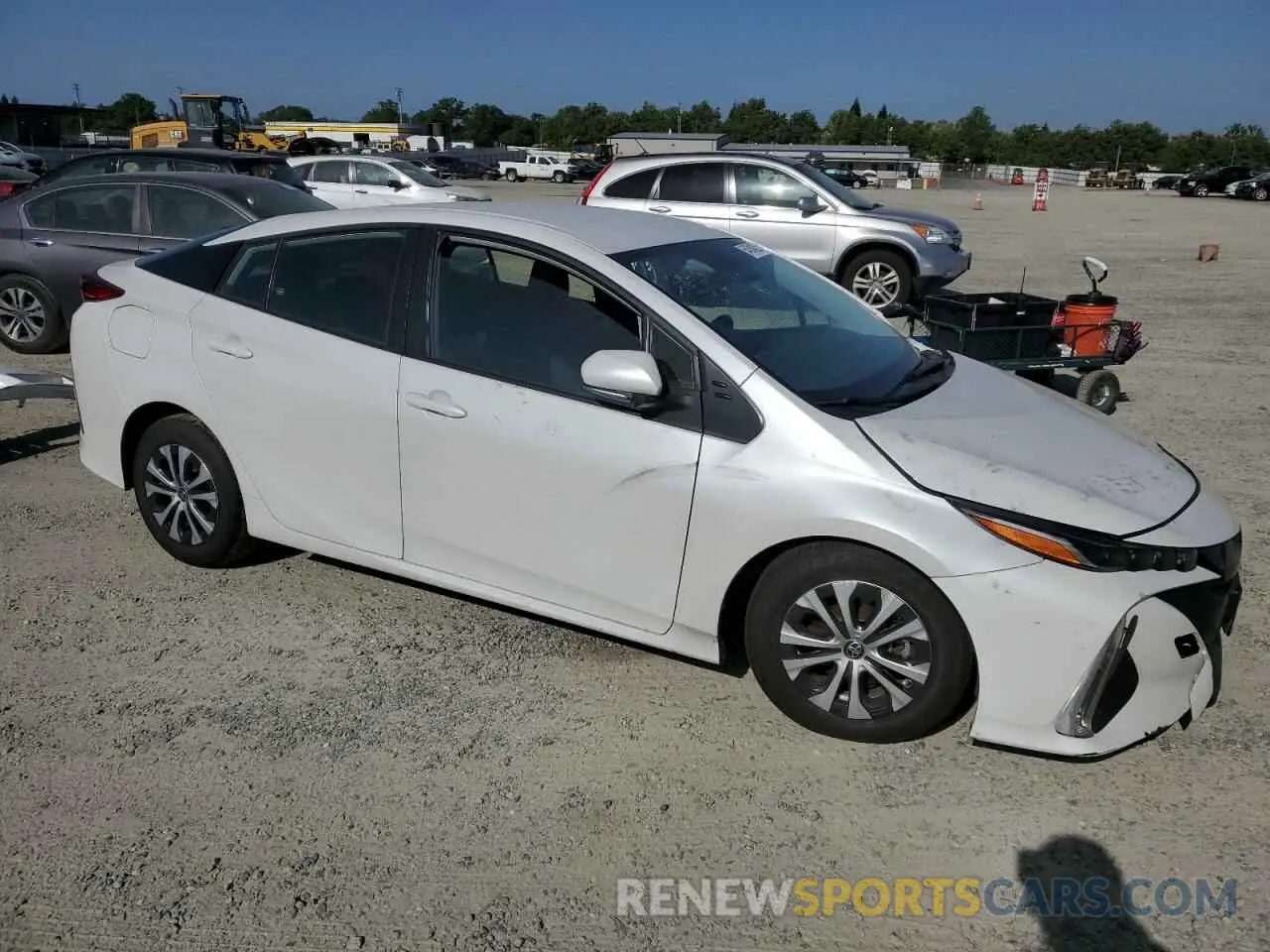 4 Photograph of a damaged car JTDKAMFP2M3173895 TOYOTA PRIUS 2021