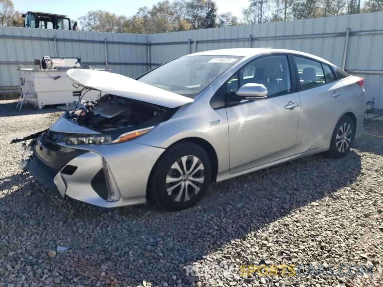 1 Photograph of a damaged car JTDKAMFP3M3165692 TOYOTA PRIUS 2021