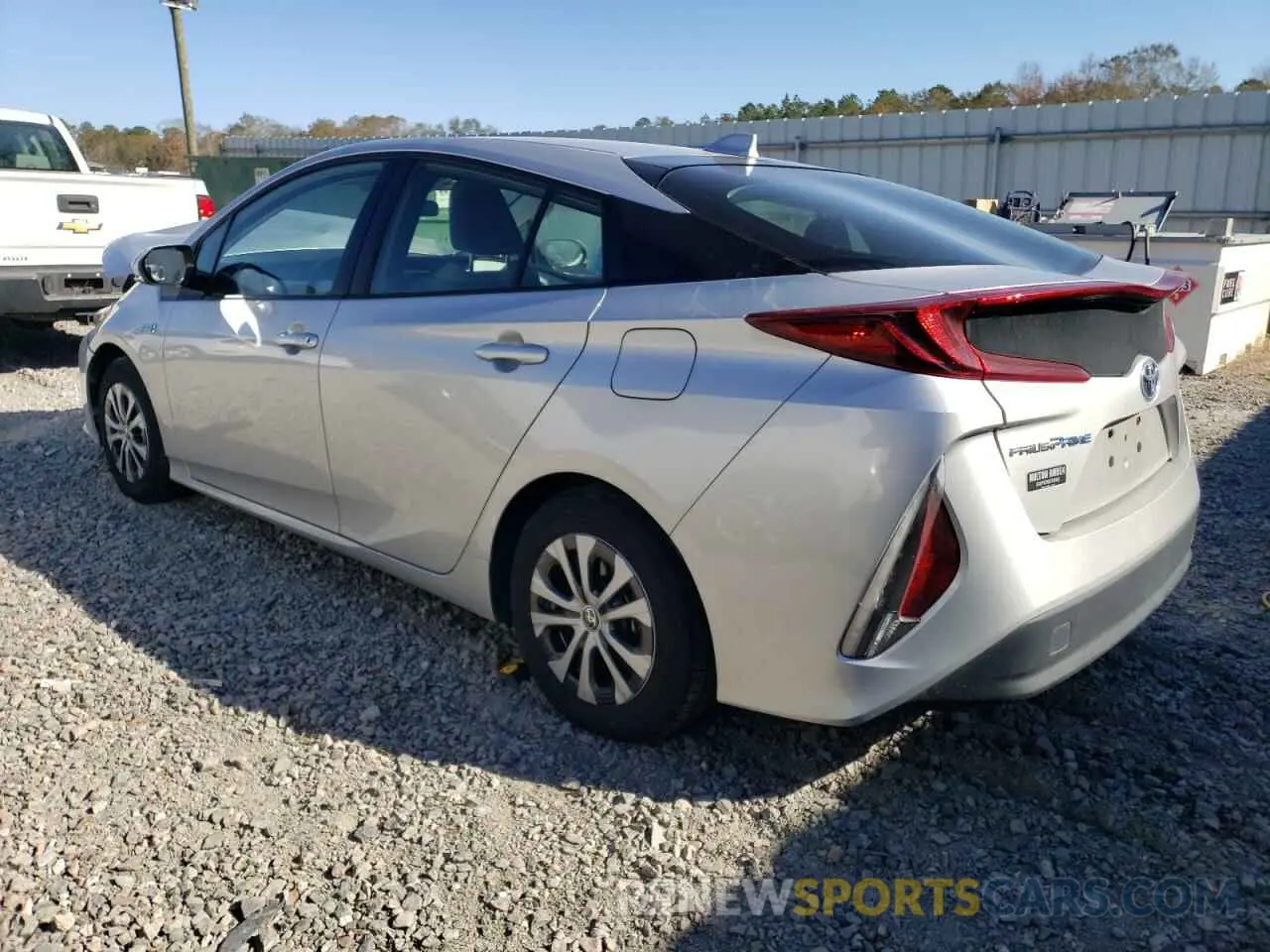 2 Photograph of a damaged car JTDKAMFP3M3165692 TOYOTA PRIUS 2021