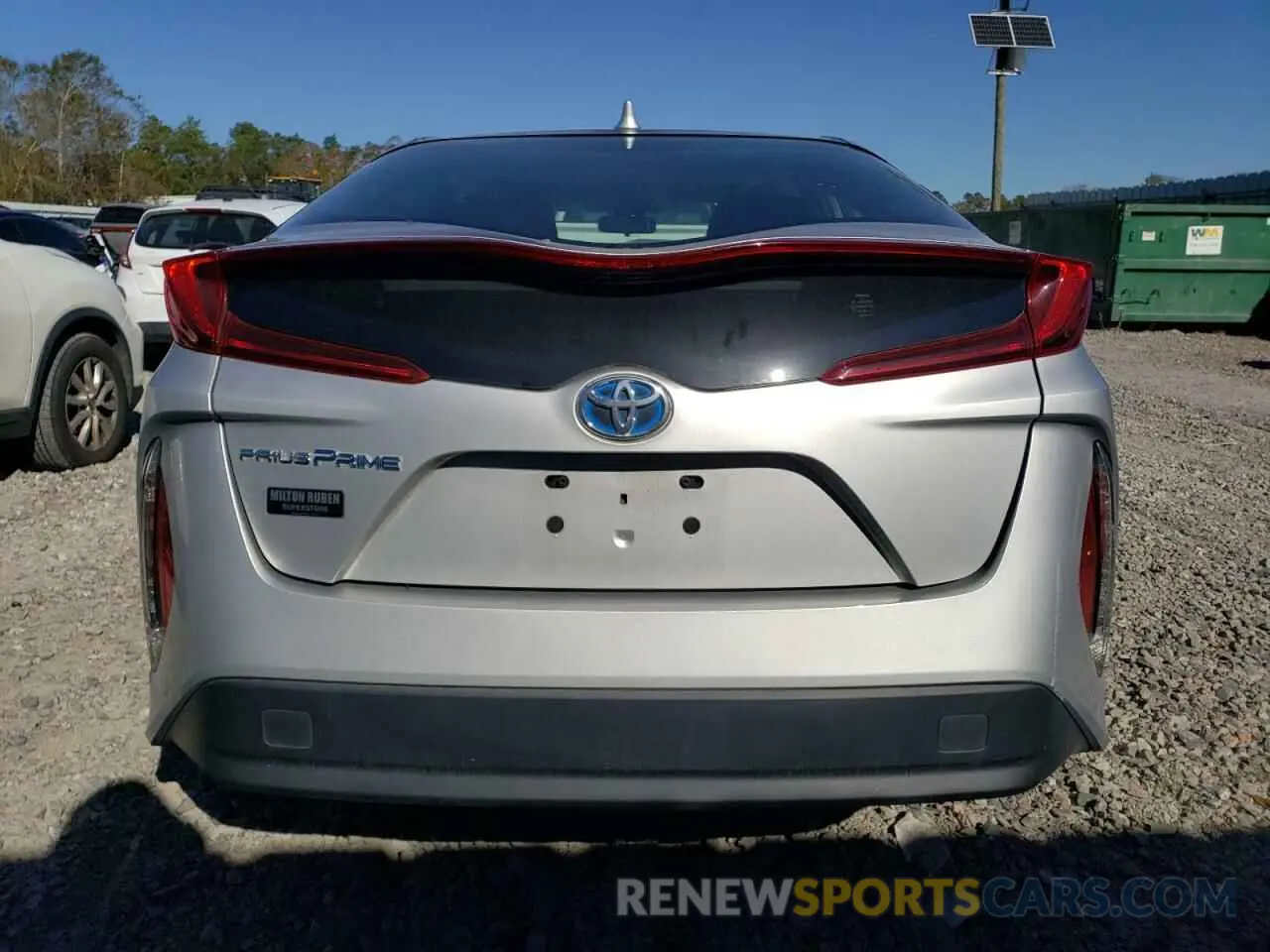 6 Photograph of a damaged car JTDKAMFP3M3165692 TOYOTA PRIUS 2021