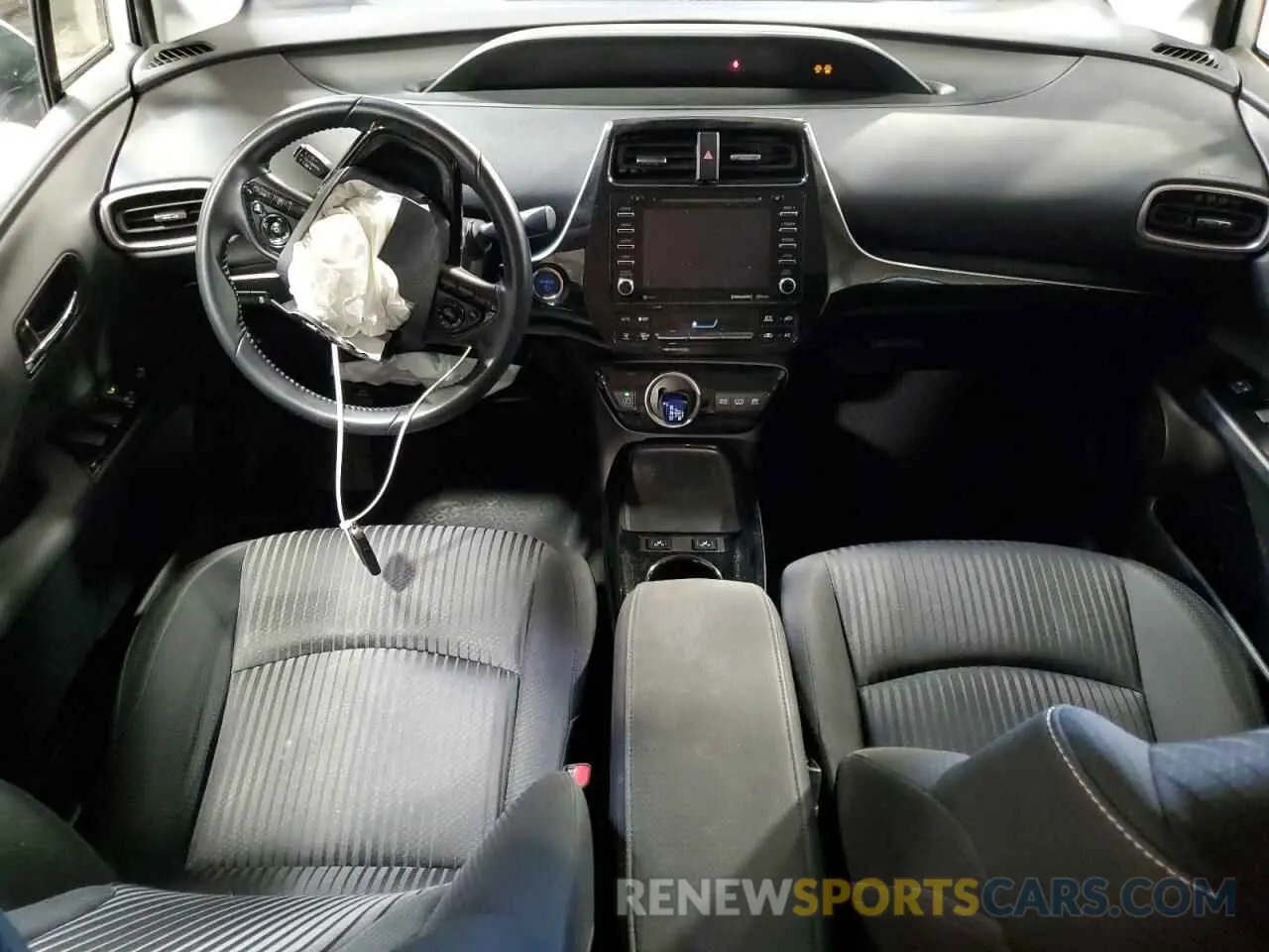 8 Фотография поврежденного автомобиля JTDKAMFP3M3179723 TOYOTA PRIUS 2021