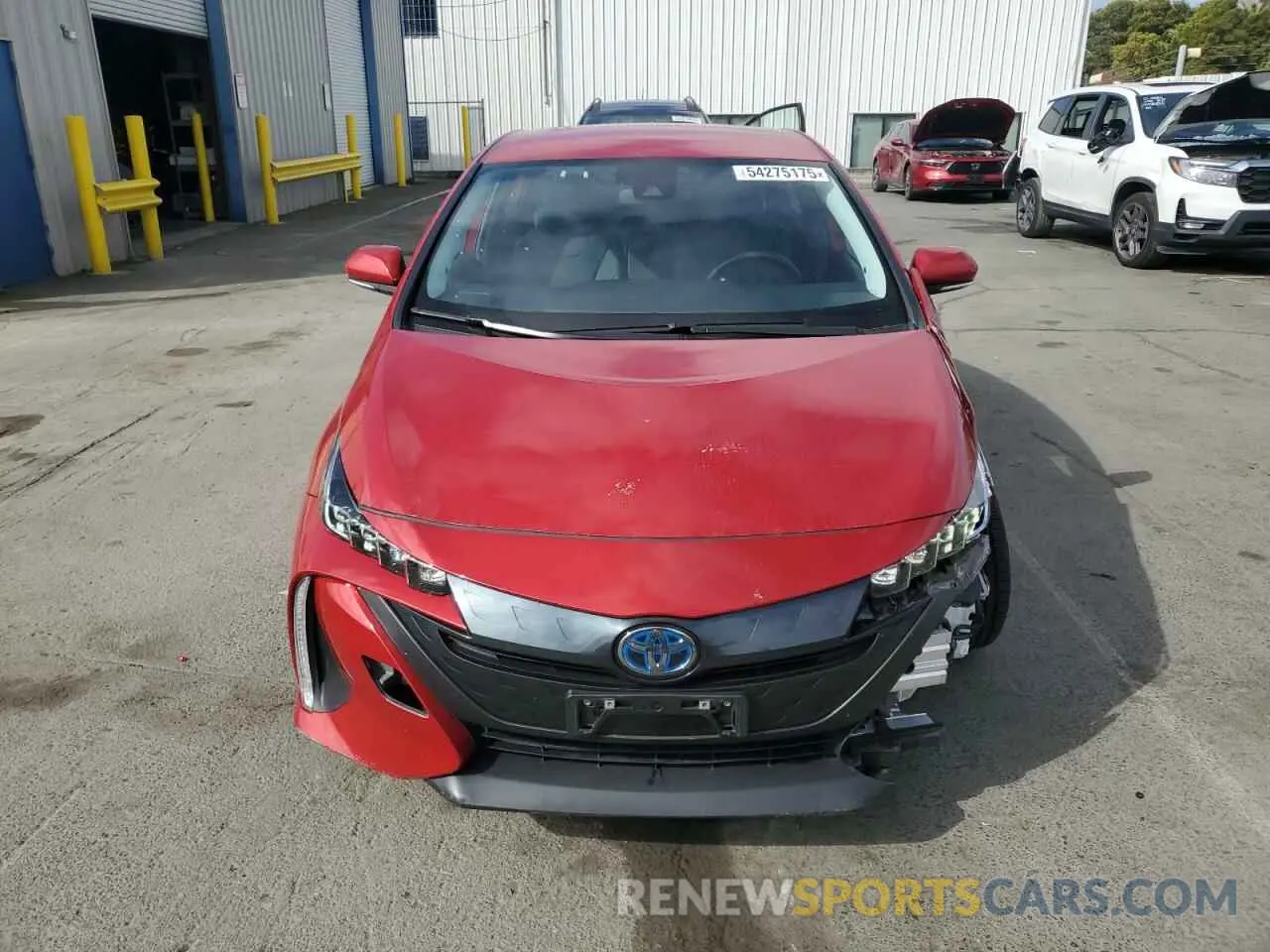 5 Фотография поврежденного автомобиля JTDKAMFP3M3185473 TOYOTA PRIUS 2021