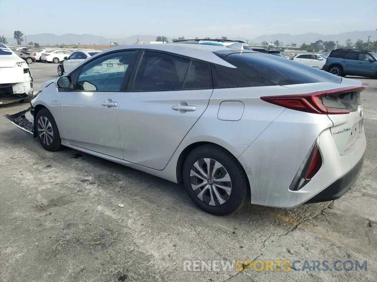 2 Photograph of a damaged car JTDKAMFP4M3180007 TOYOTA PRIUS 2021
