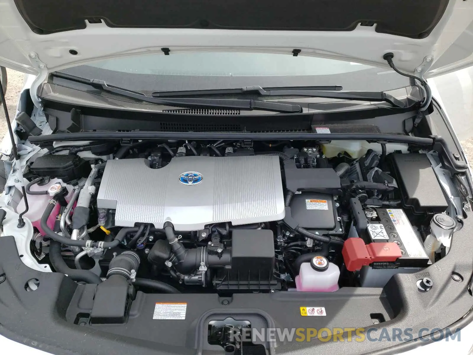 7 Photograph of a damaged car JTDKAMFP4M3187796 TOYOTA PRIUS 2021