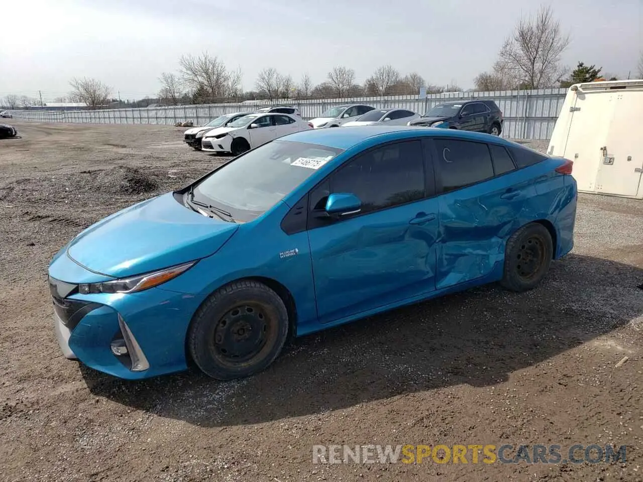 1 Фотография поврежденного автомобиля JTDKAMFP5M3164575 TOYOTA PRIUS 2021