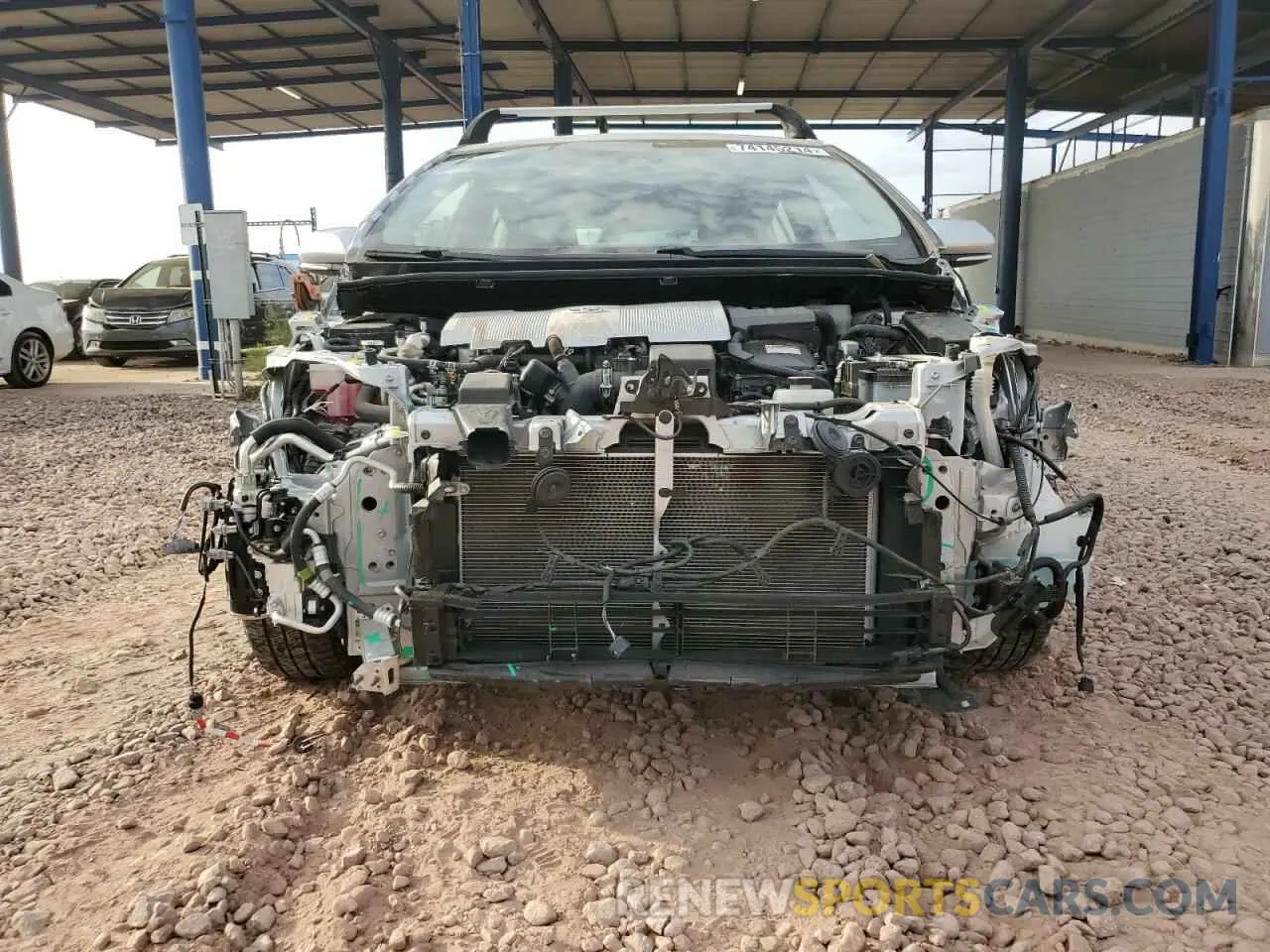 5 Фотография поврежденного автомобиля JTDKAMFP5M3164768 TOYOTA PRIUS 2021