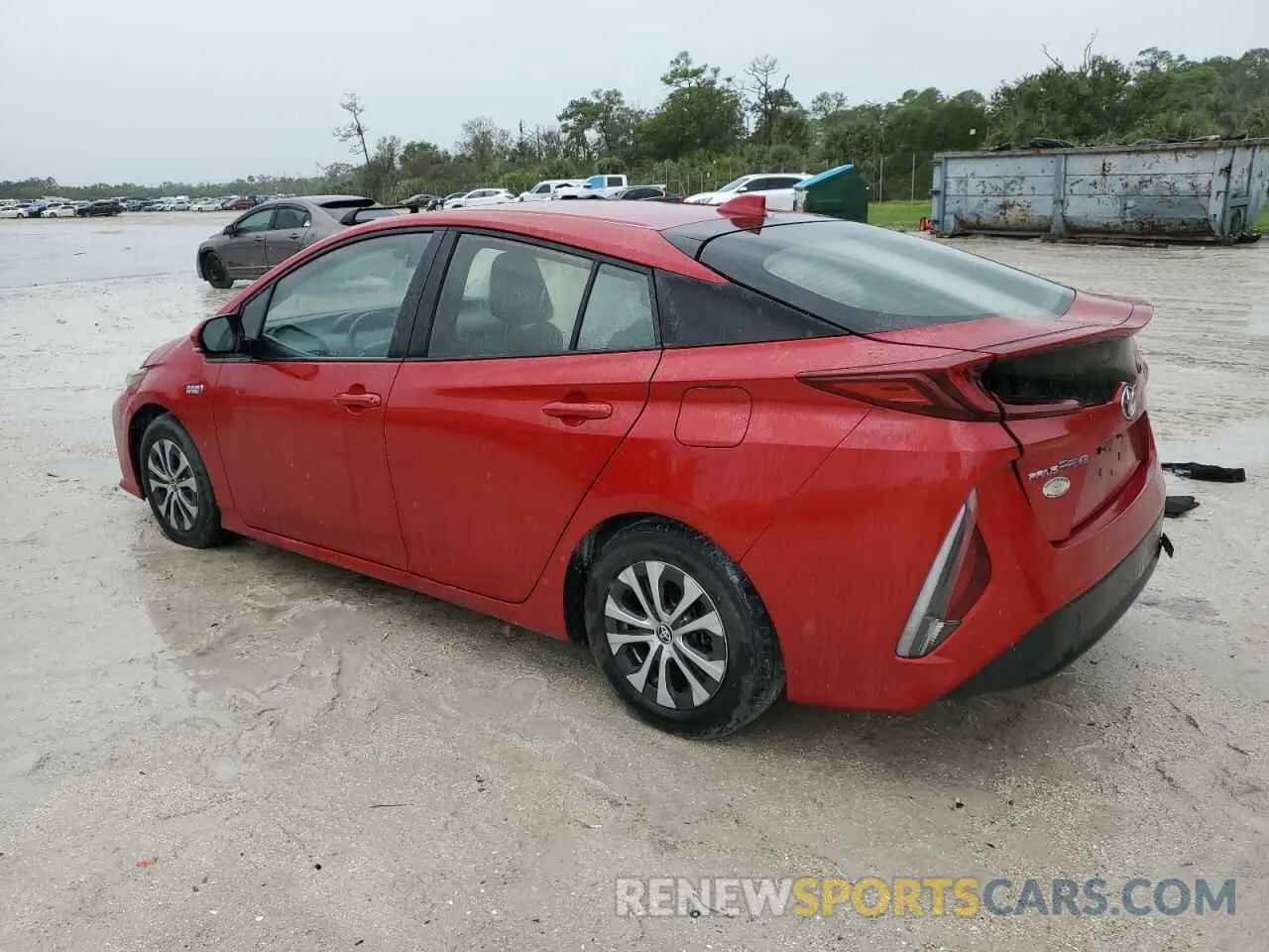 2 Photograph of a damaged car JTDKAMFP5M3168447 TOYOTA PRIUS 2021