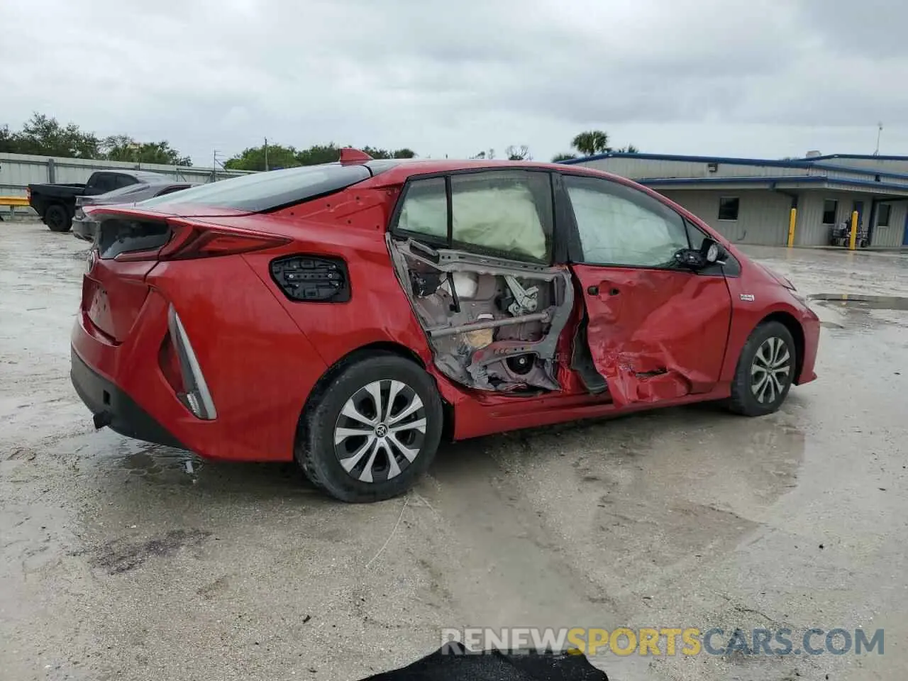 3 Photograph of a damaged car JTDKAMFP5M3168447 TOYOTA PRIUS 2021