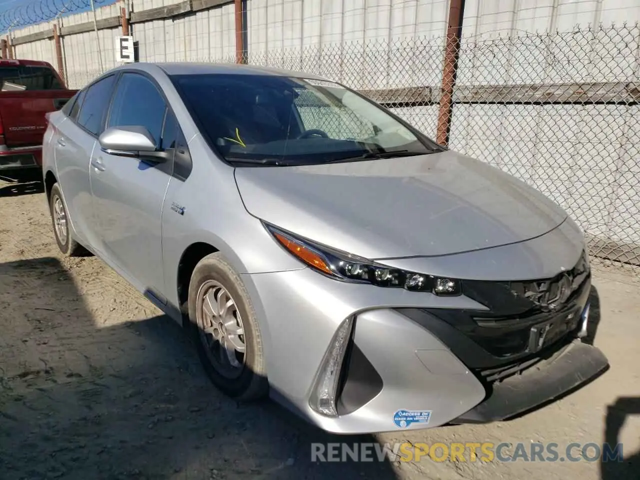 1 Photograph of a damaged car JTDKAMFP5M3179304 TOYOTA PRIUS 2021