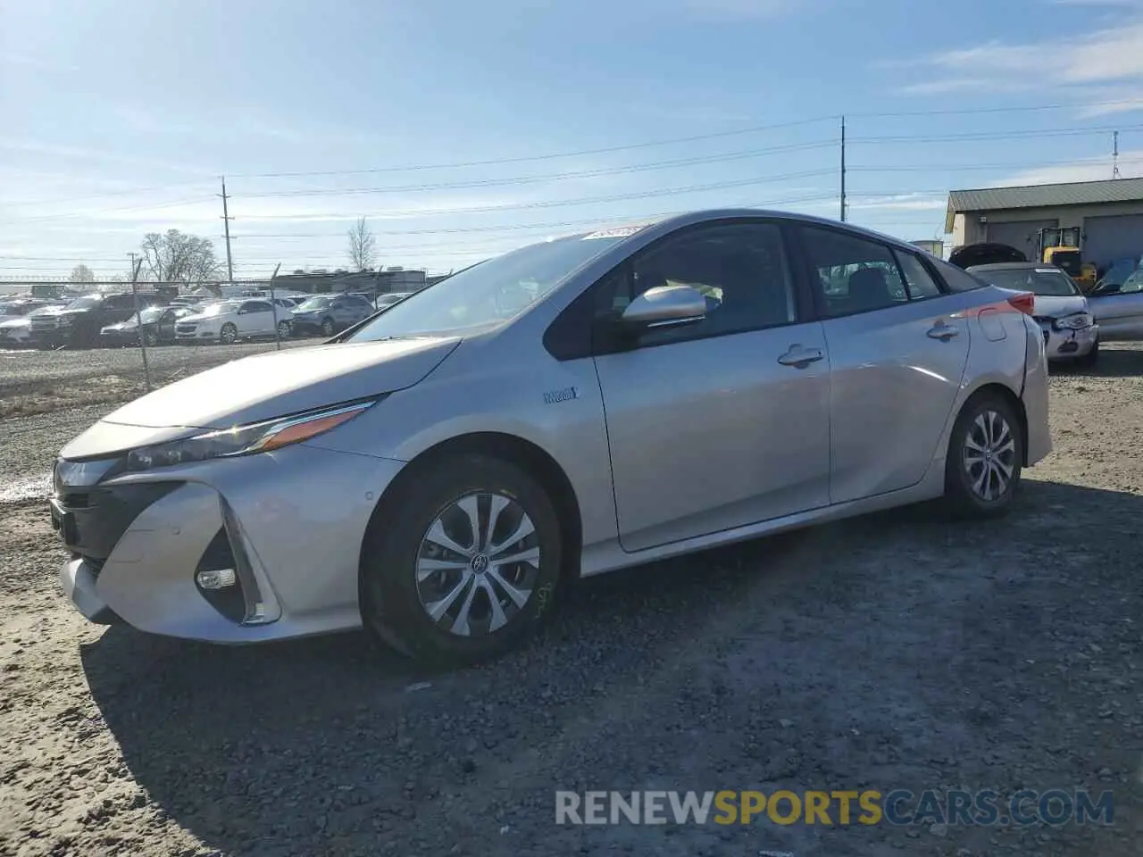 1 Фотография поврежденного автомобиля JTDKAMFP6M3166979 TOYOTA PRIUS 2021