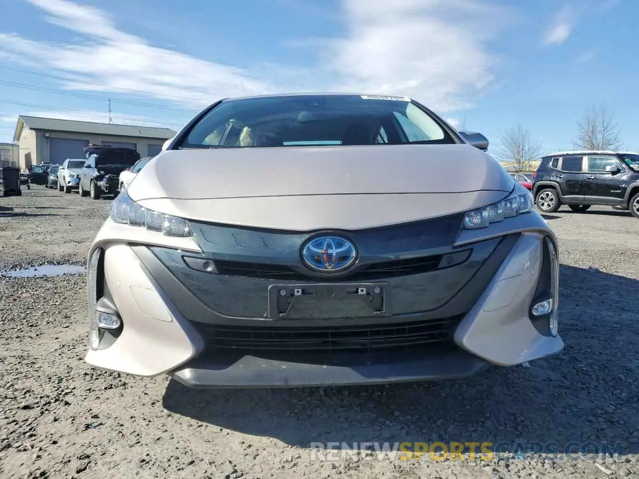 5 Фотография поврежденного автомобиля JTDKAMFP6M3166979 TOYOTA PRIUS 2021