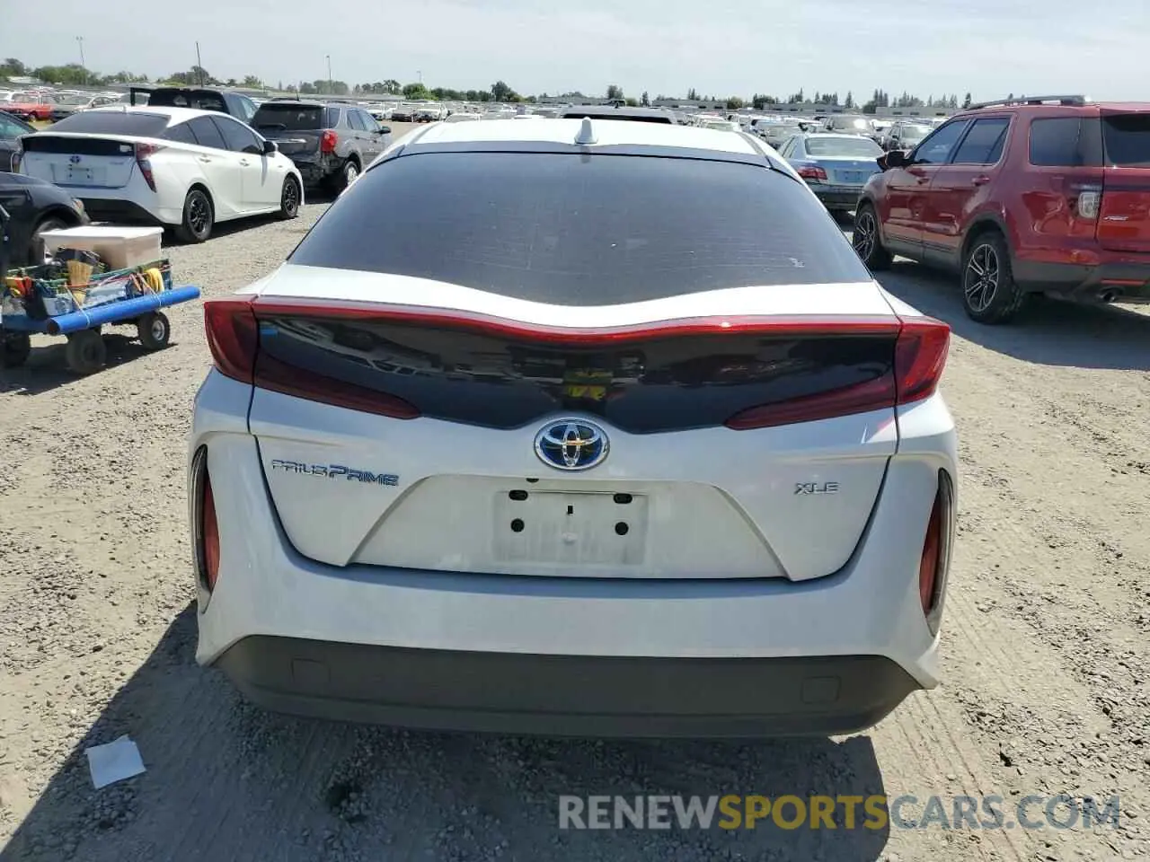 6 Photograph of a damaged car JTDKAMFP6M3184835 TOYOTA PRIUS 2021