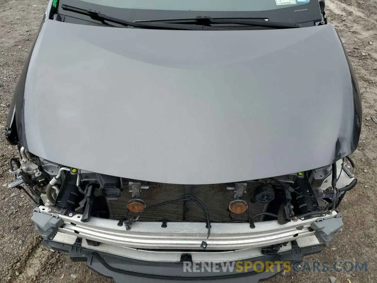 11 Фотография поврежденного автомобиля JTDKAMFP6M3185032 TOYOTA PRIUS 2021