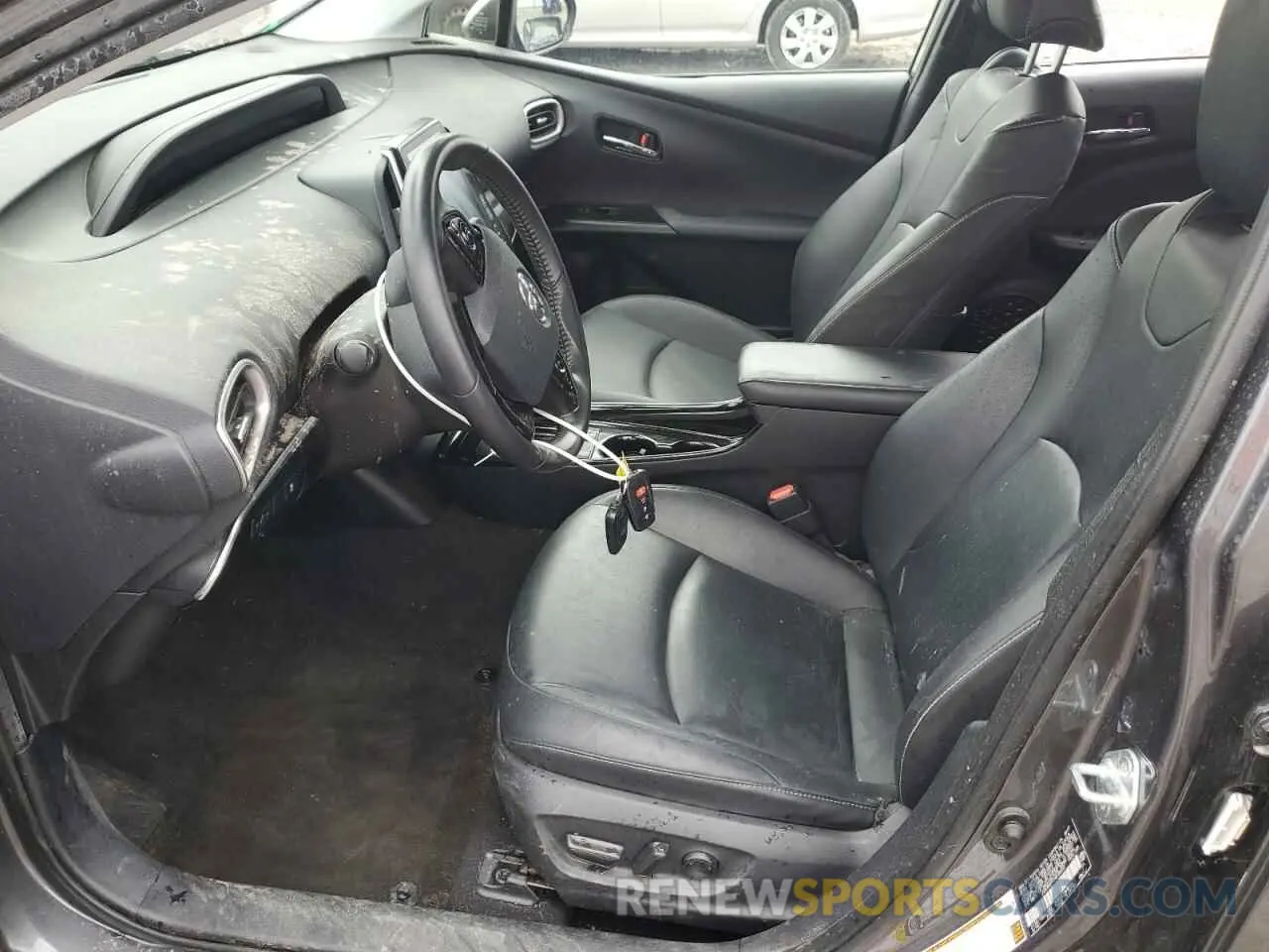 7 Фотография поврежденного автомобиля JTDKAMFP6M3185032 TOYOTA PRIUS 2021