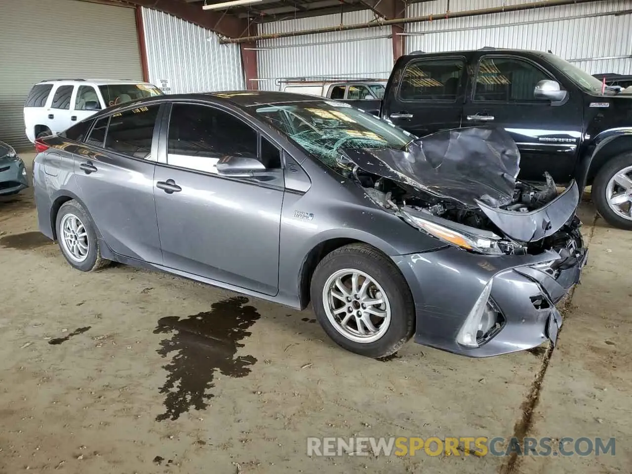 4 Photograph of a damaged car JTDKAMFP7M3166778 TOYOTA PRIUS 2021