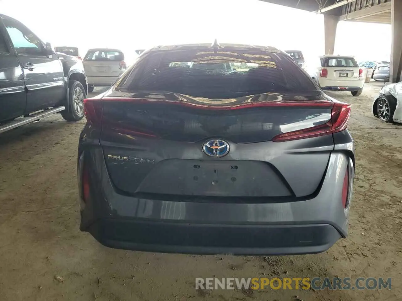 6 Photograph of a damaged car JTDKAMFP7M3166778 TOYOTA PRIUS 2021