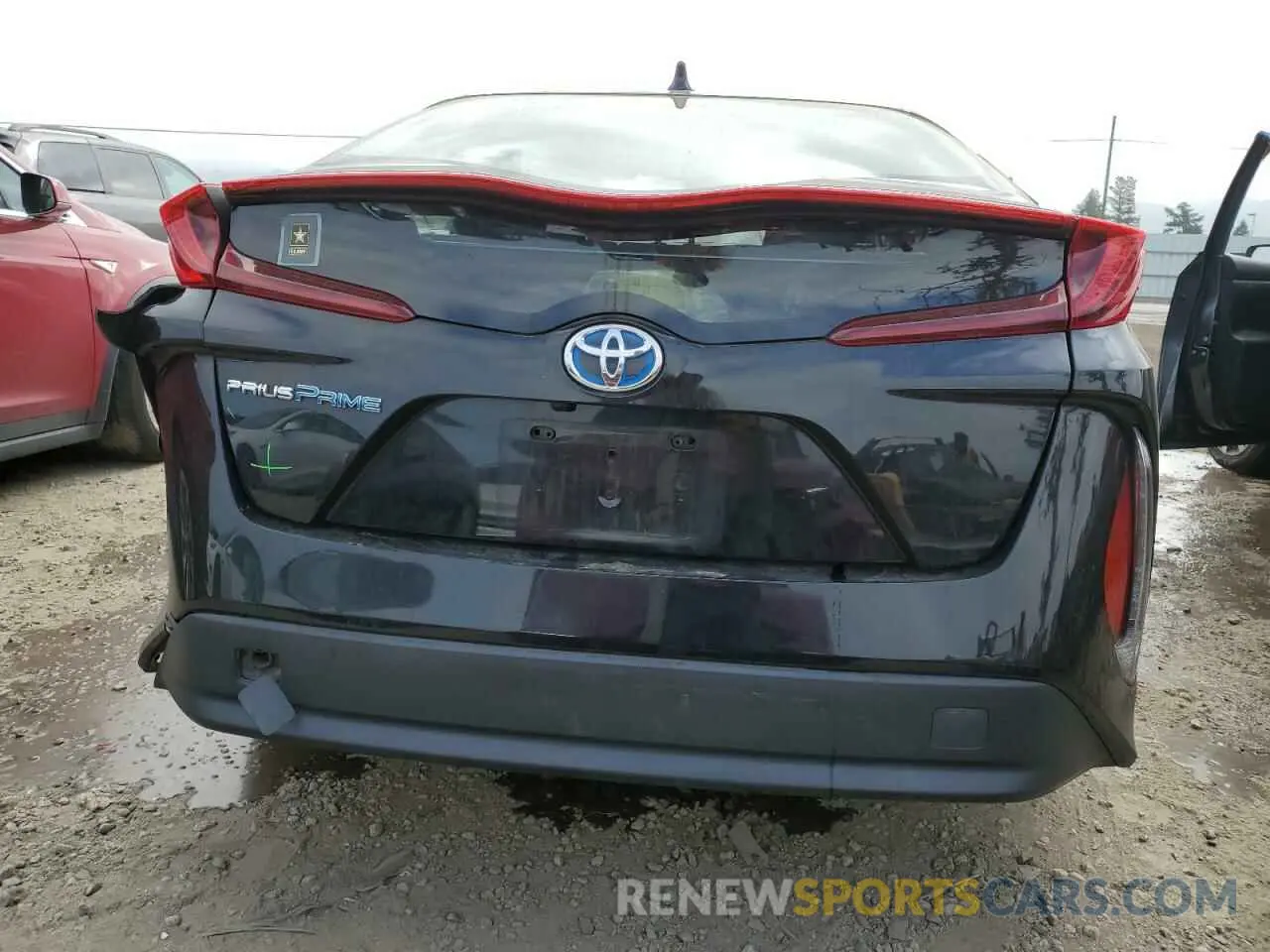 6 Фотография поврежденного автомобиля JTDKAMFP7M3178896 TOYOTA PRIUS 2021