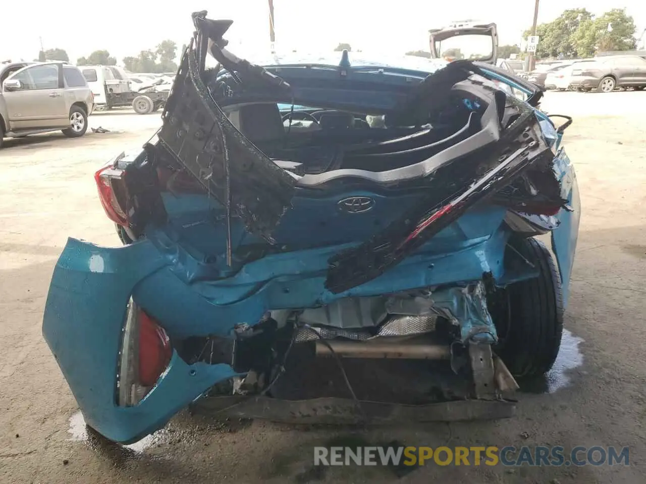 6 Photograph of a damaged car JTDKAMFP7M3191406 TOYOTA PRIUS 2021