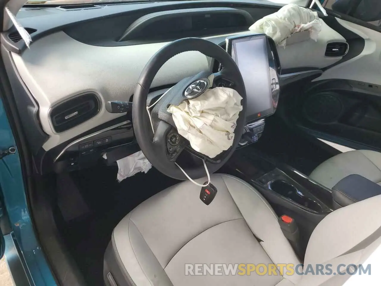 8 Photograph of a damaged car JTDKAMFP7M3191406 TOYOTA PRIUS 2021
