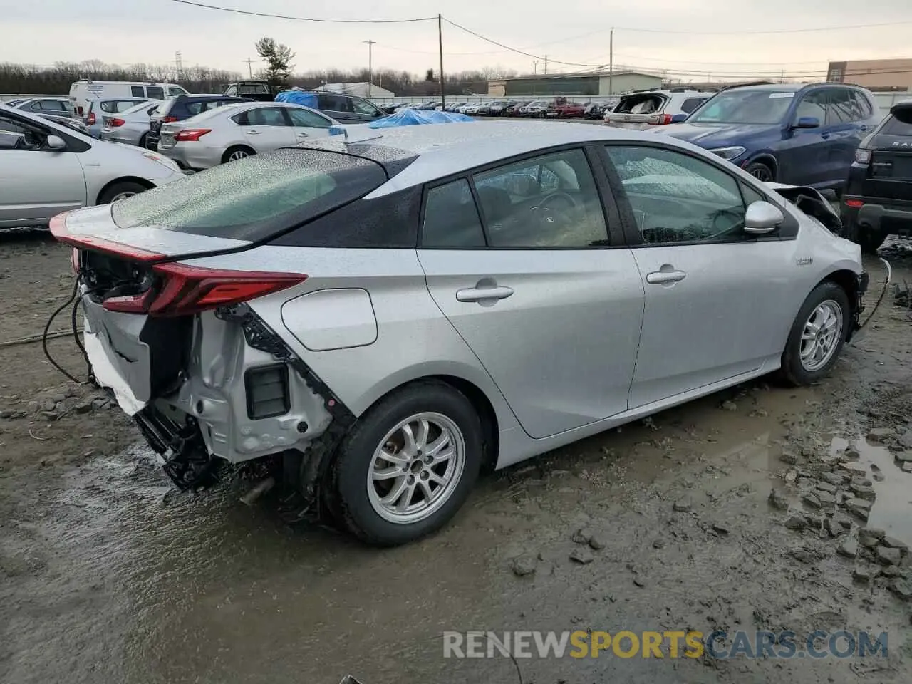 3 Photograph of a damaged car JTDKAMFP8M3185727 TOYOTA PRIUS 2021