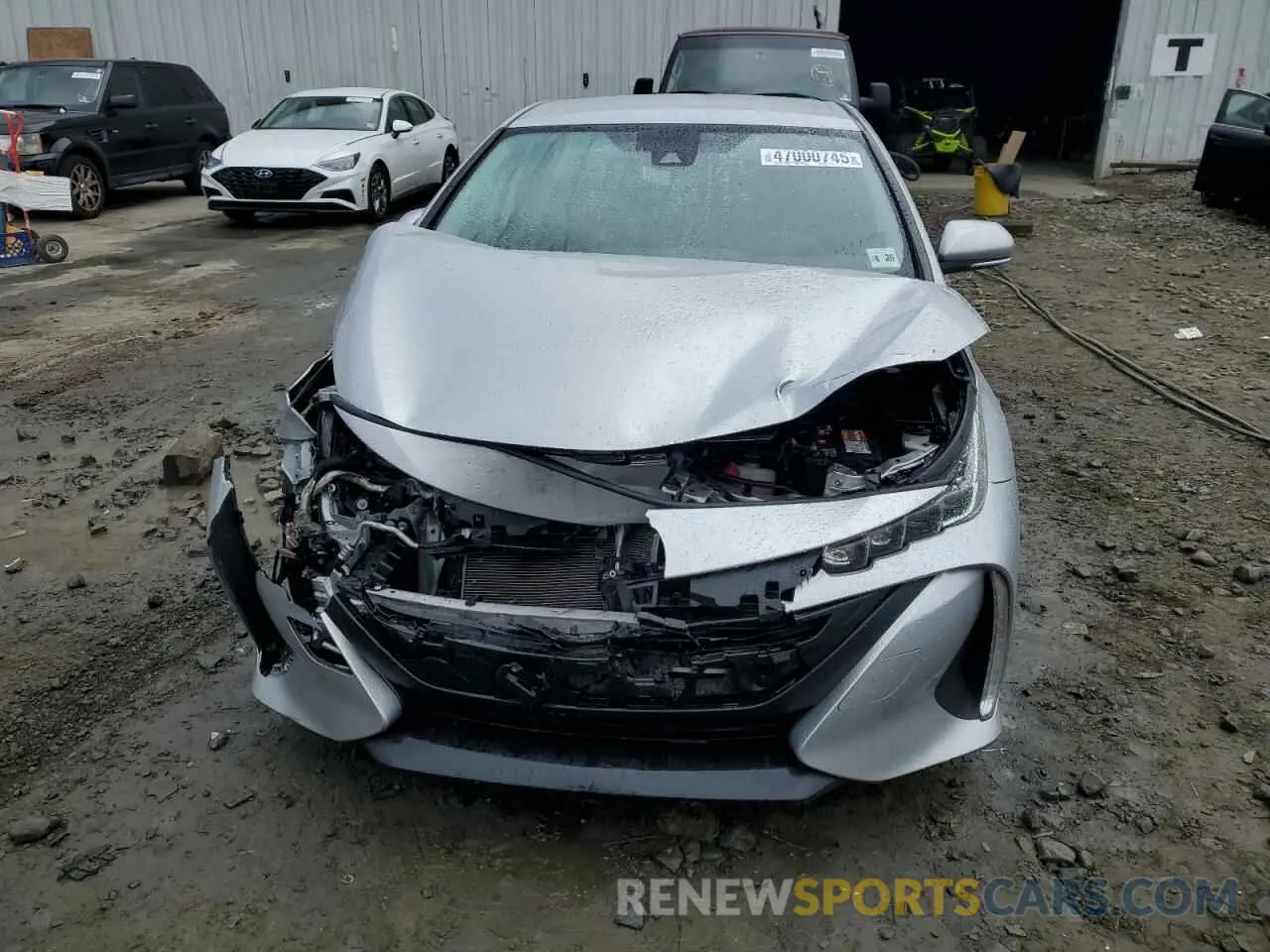 5 Photograph of a damaged car JTDKAMFP8M3185727 TOYOTA PRIUS 2021