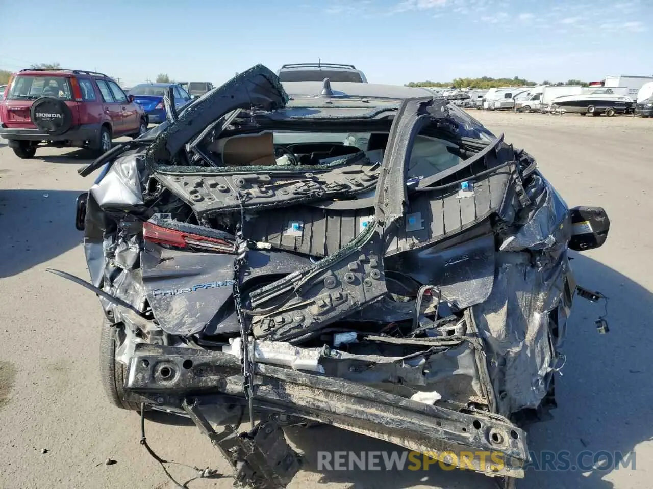 6 Photograph of a damaged car JTDKAMFP9M3187647 TOYOTA PRIUS 2021
