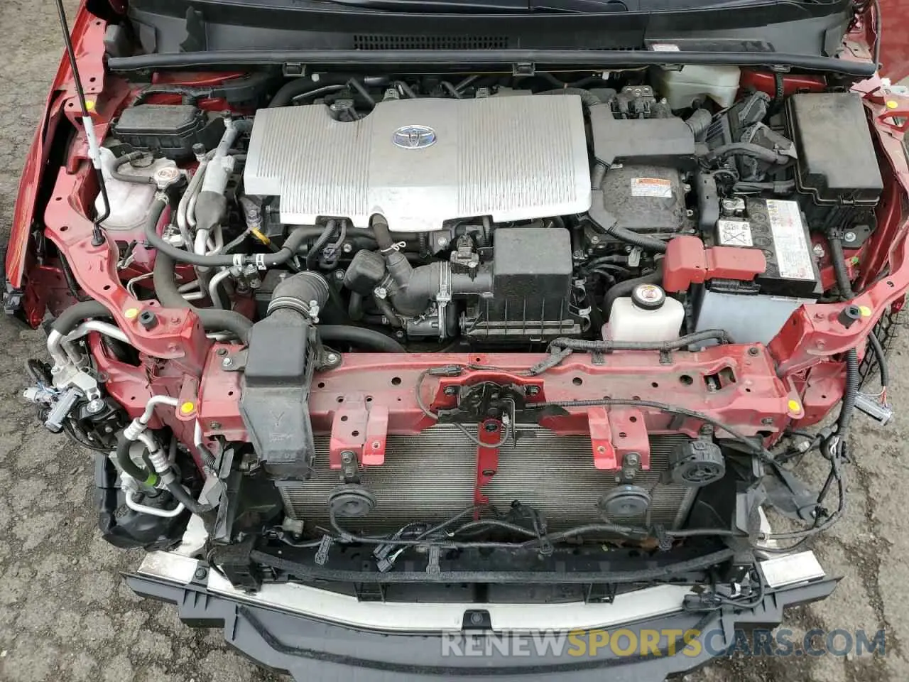 11 Photograph of a damaged car JTDKAMFP9M3189379 TOYOTA PRIUS 2021