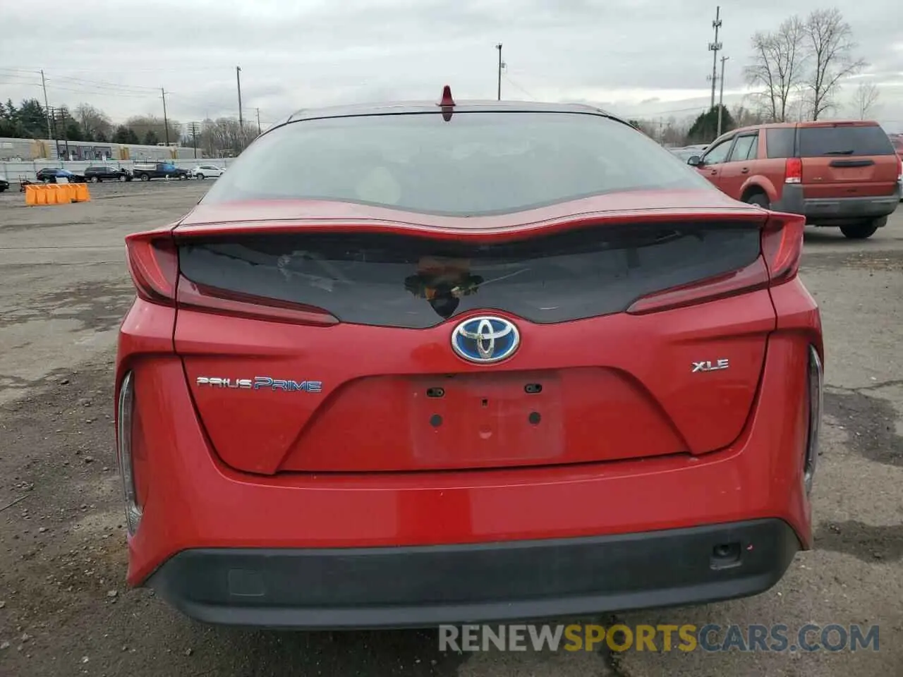 6 Photograph of a damaged car JTDKAMFP9M3189379 TOYOTA PRIUS 2021