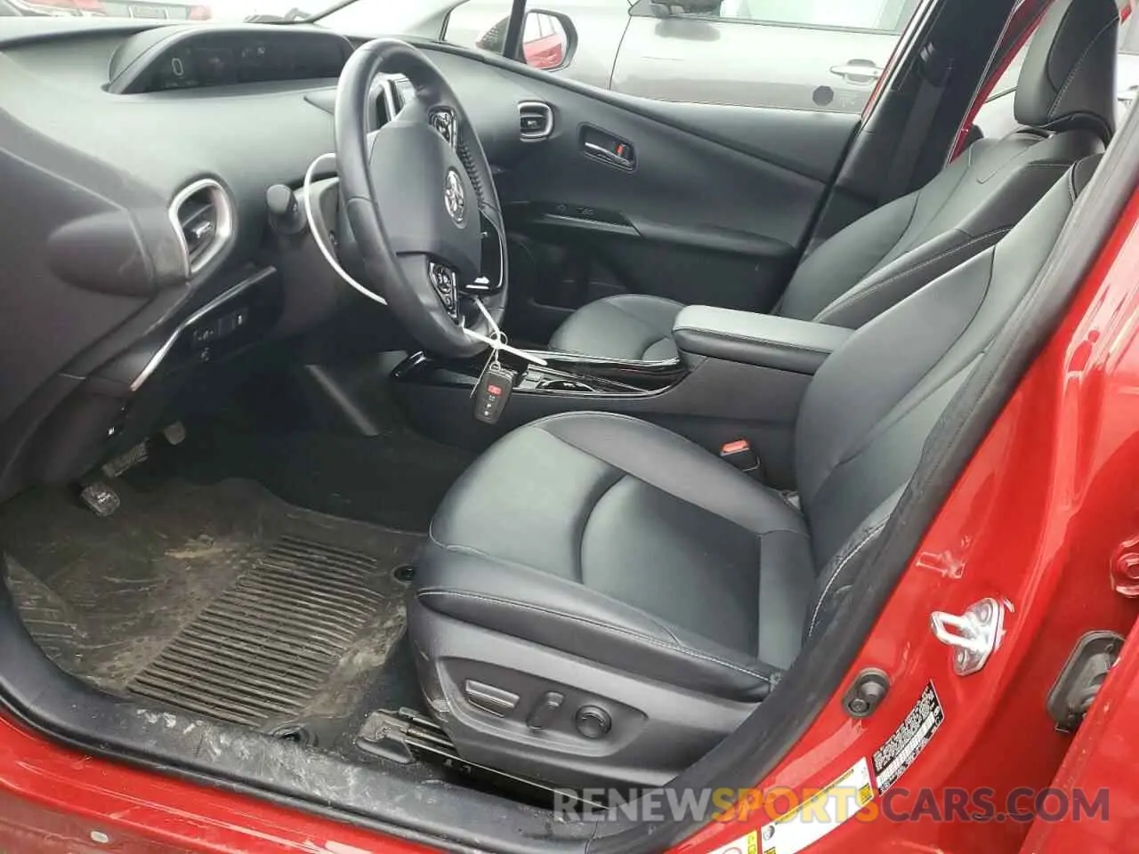 7 Photograph of a damaged car JTDKAMFP9M3189379 TOYOTA PRIUS 2021