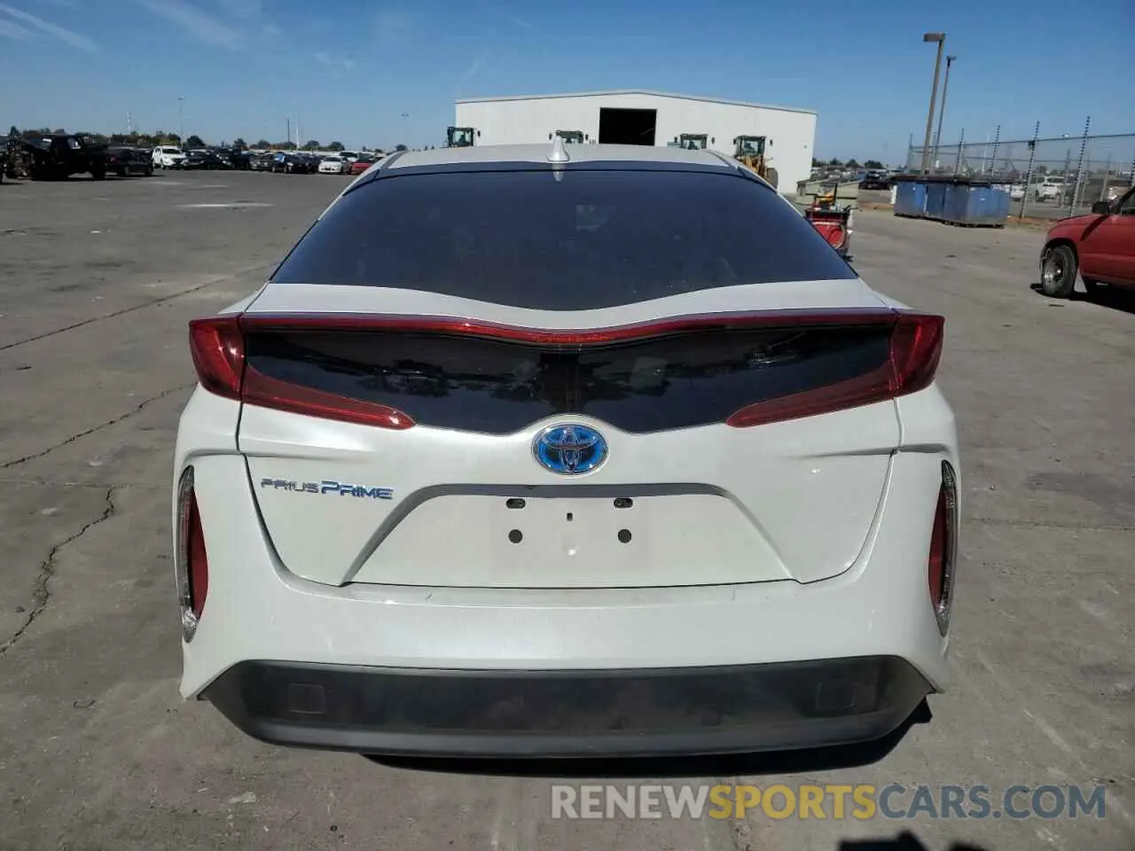 6 Фотография поврежденного автомобиля JTDKAMFPXM3177242 TOYOTA PRIUS 2021