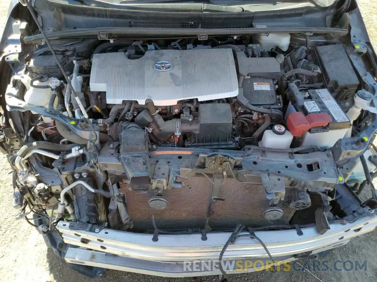 11 Photograph of a damaged car JTDKAMFPXM3190508 TOYOTA PRIUS 2021