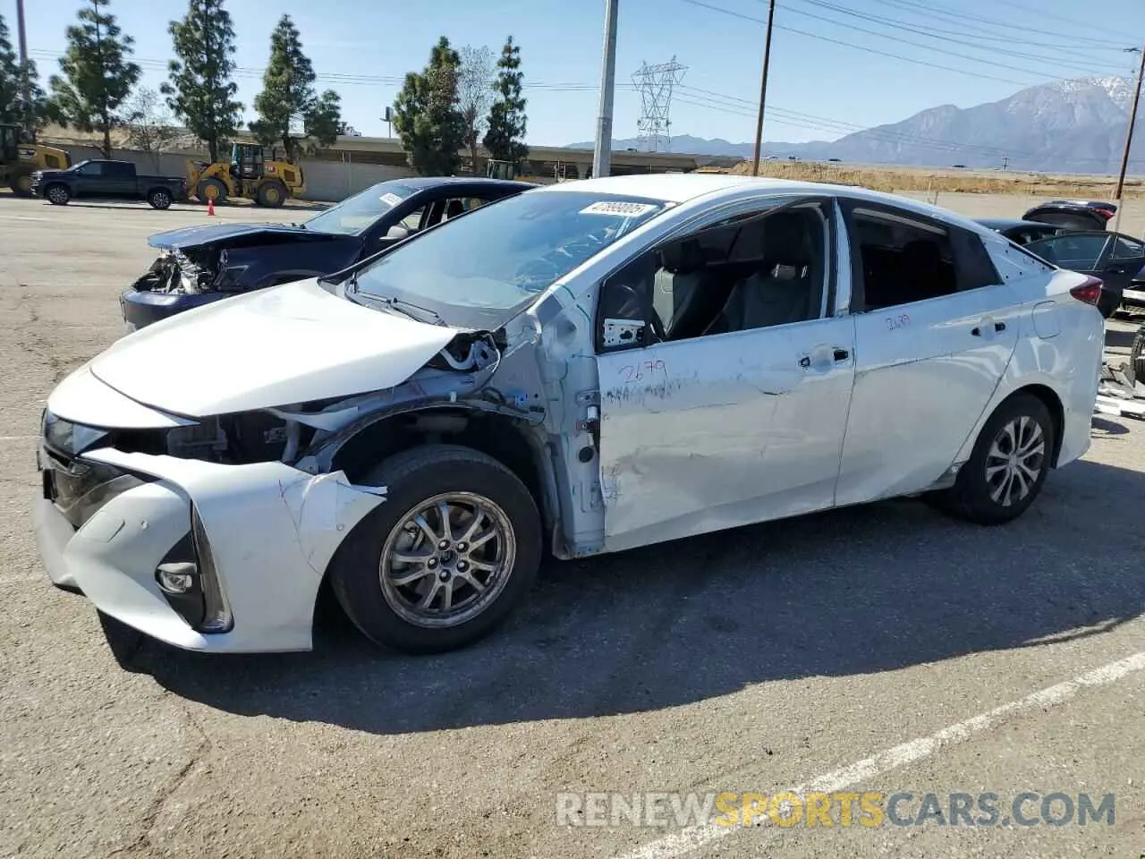 1 Photograph of a damaged car JTDKAMFPXM3190511 TOYOTA PRIUS 2021