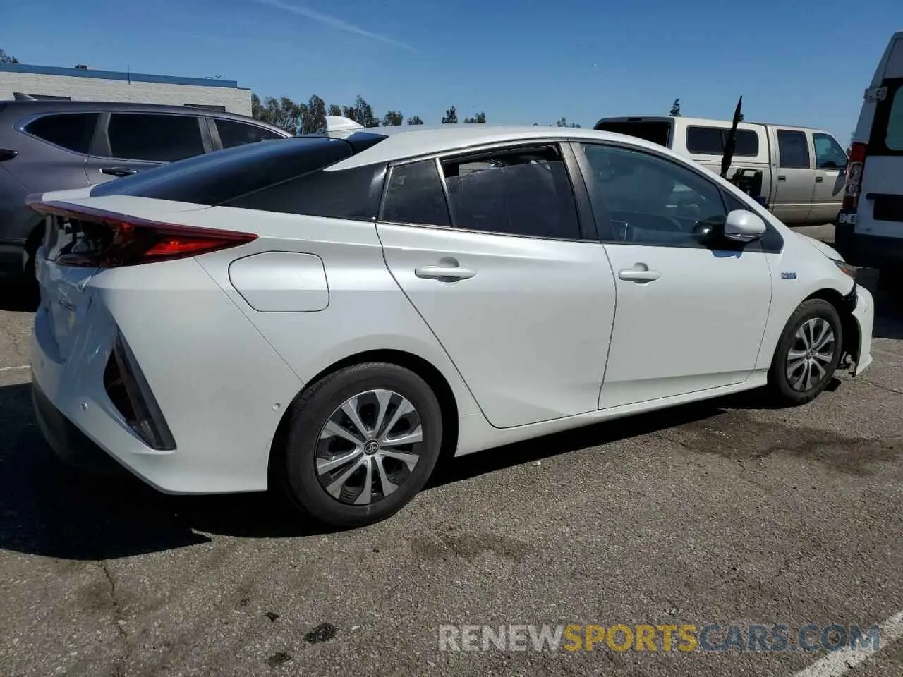 3 Photograph of a damaged car JTDKAMFPXM3190511 TOYOTA PRIUS 2021