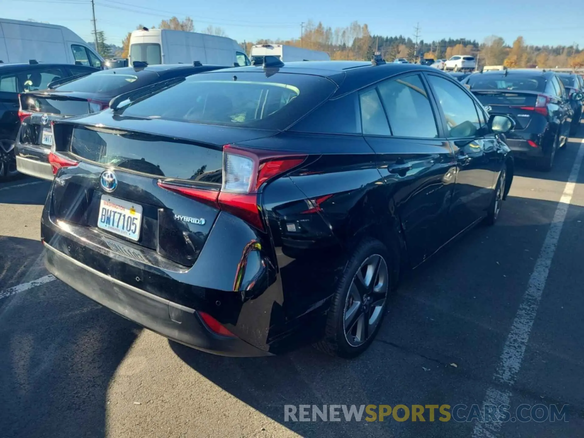 10 Photograph of a damaged car JTDKAMFU0M3136463 TOYOTA PRIUS 2021
