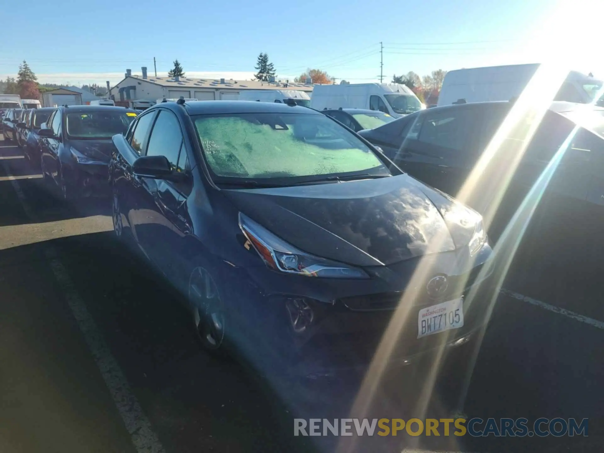 32 Photograph of a damaged car JTDKAMFU0M3136463 TOYOTA PRIUS 2021