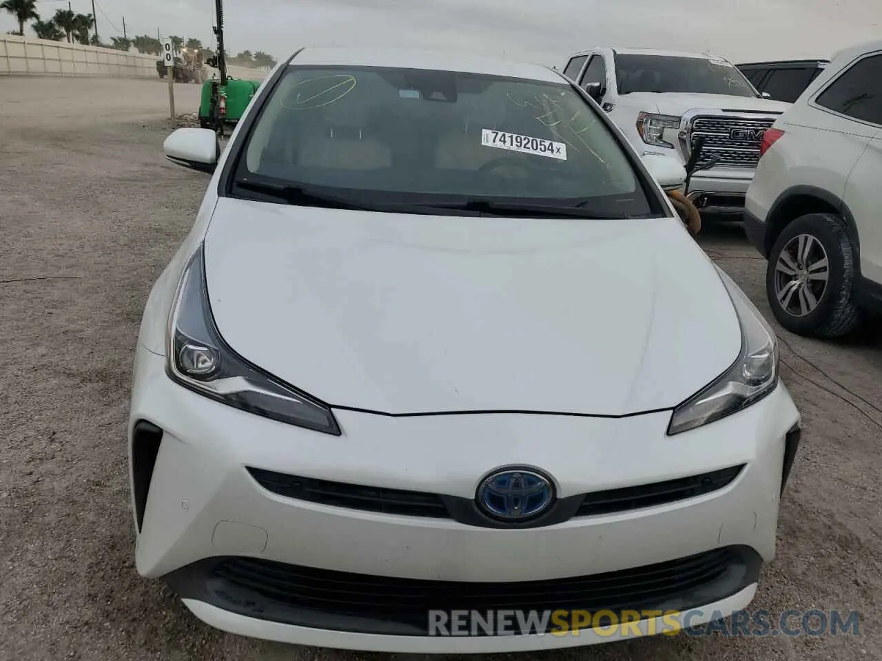 5 Фотография поврежденного автомобиля JTDKAMFU0M3137385 TOYOTA PRIUS 2021