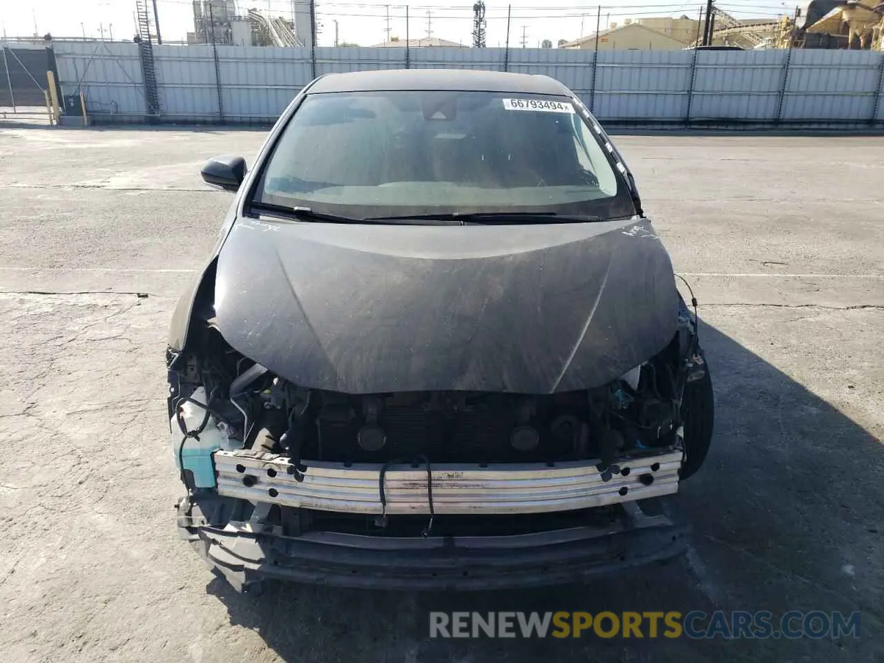 5 Photograph of a damaged car JTDKAMFU0M3144594 TOYOTA PRIUS 2021