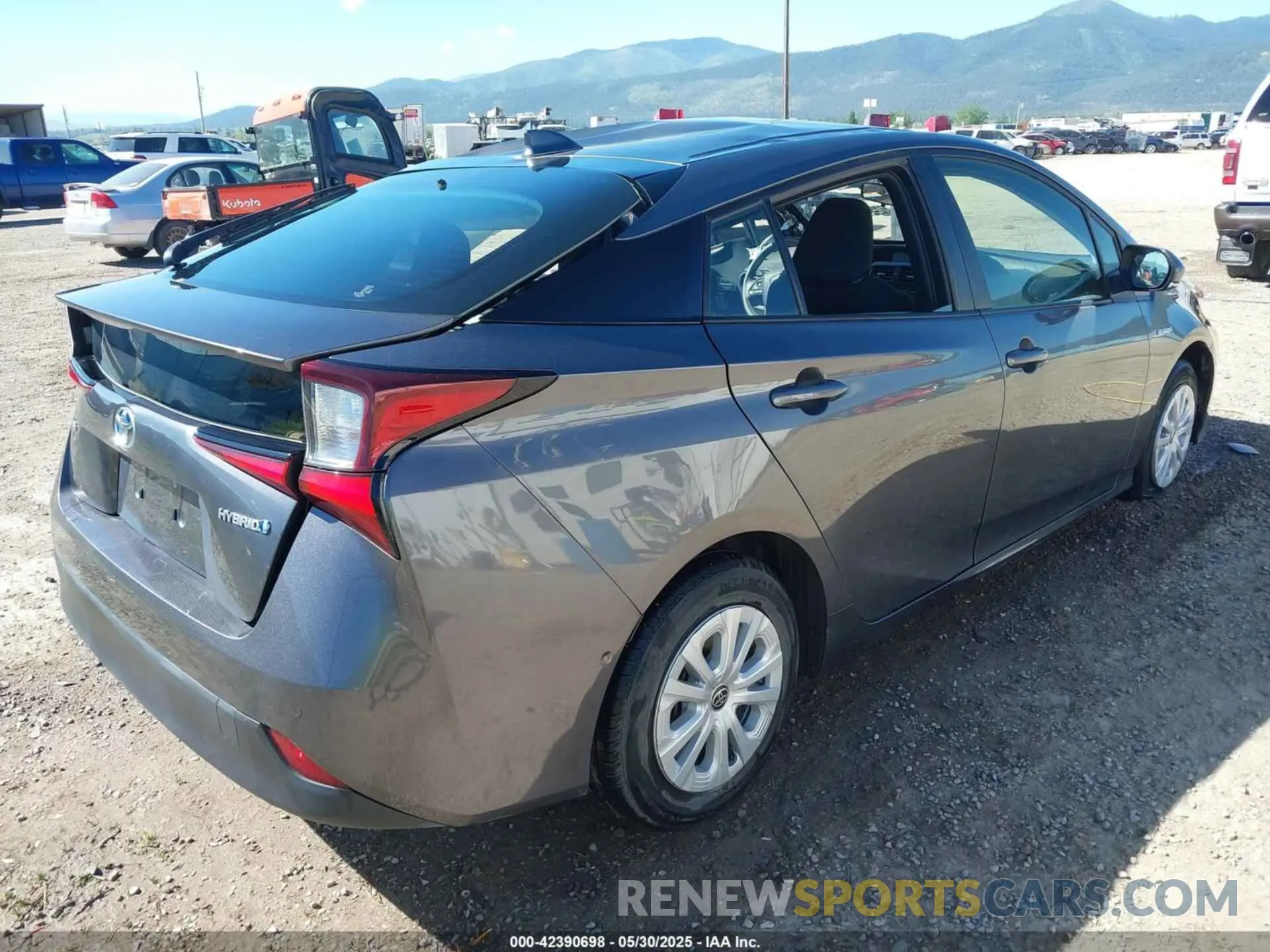 4 Фотография поврежденного автомобиля JTDKAMFU0M3151559 TOYOTA PRIUS 2021