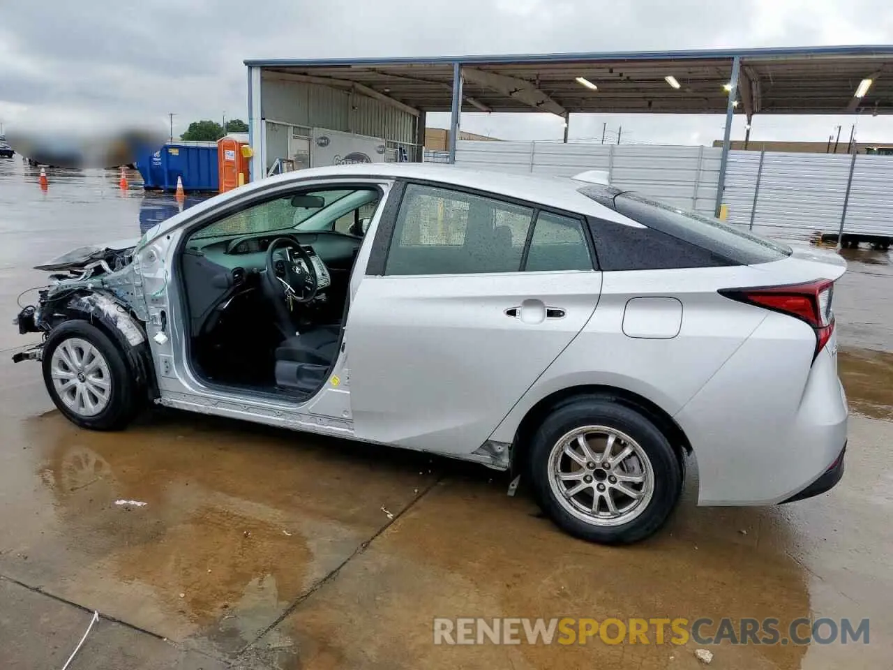 2 Photograph of a damaged car JTDKAMFU1M3142014 TOYOTA PRIUS 2021