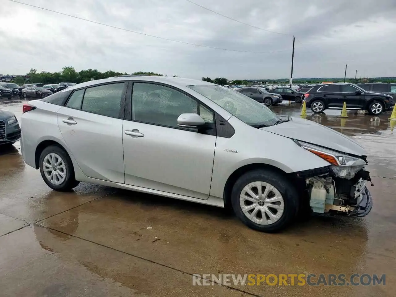 4 Photograph of a damaged car JTDKAMFU1M3142014 TOYOTA PRIUS 2021