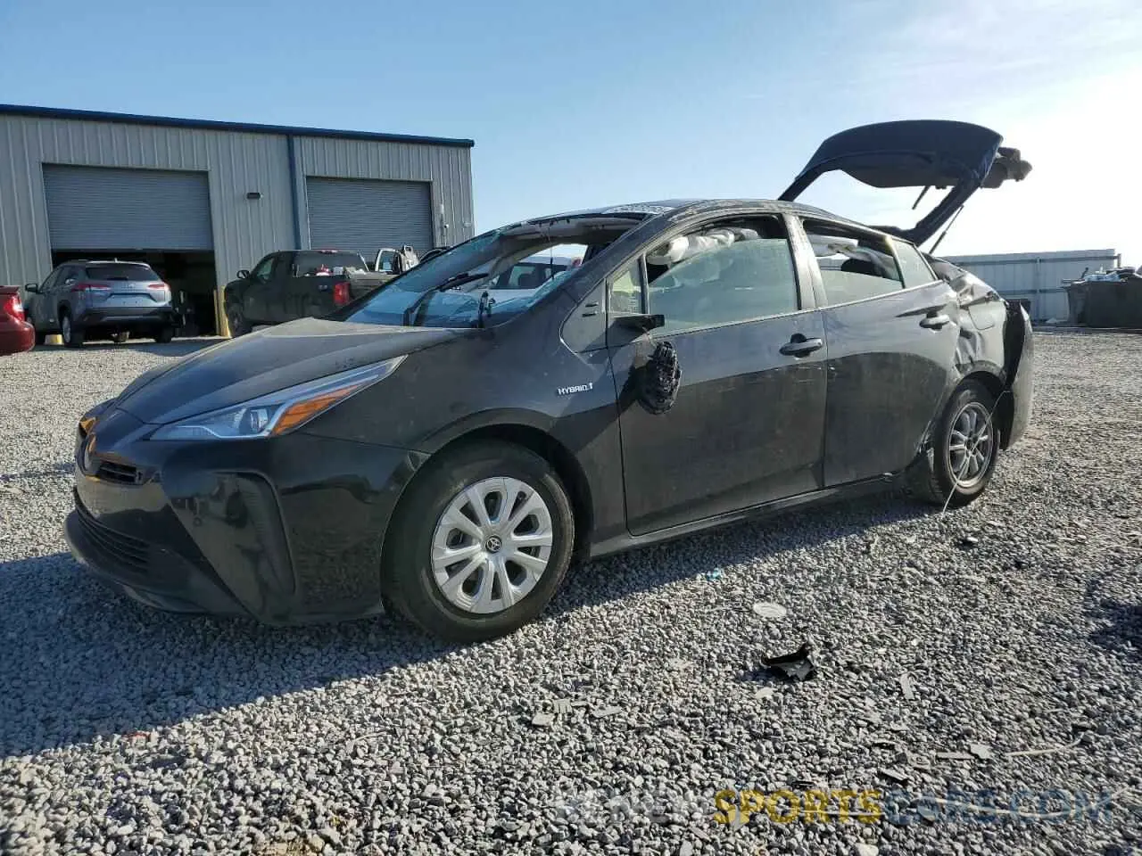 1 Photograph of a damaged car JTDKAMFU1M3146953 TOYOTA PRIUS 2021