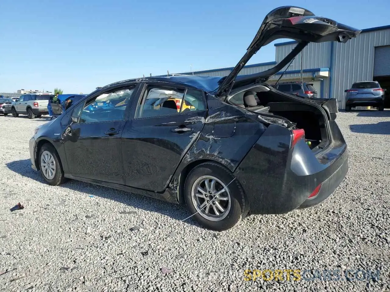 2 Photograph of a damaged car JTDKAMFU1M3146953 TOYOTA PRIUS 2021