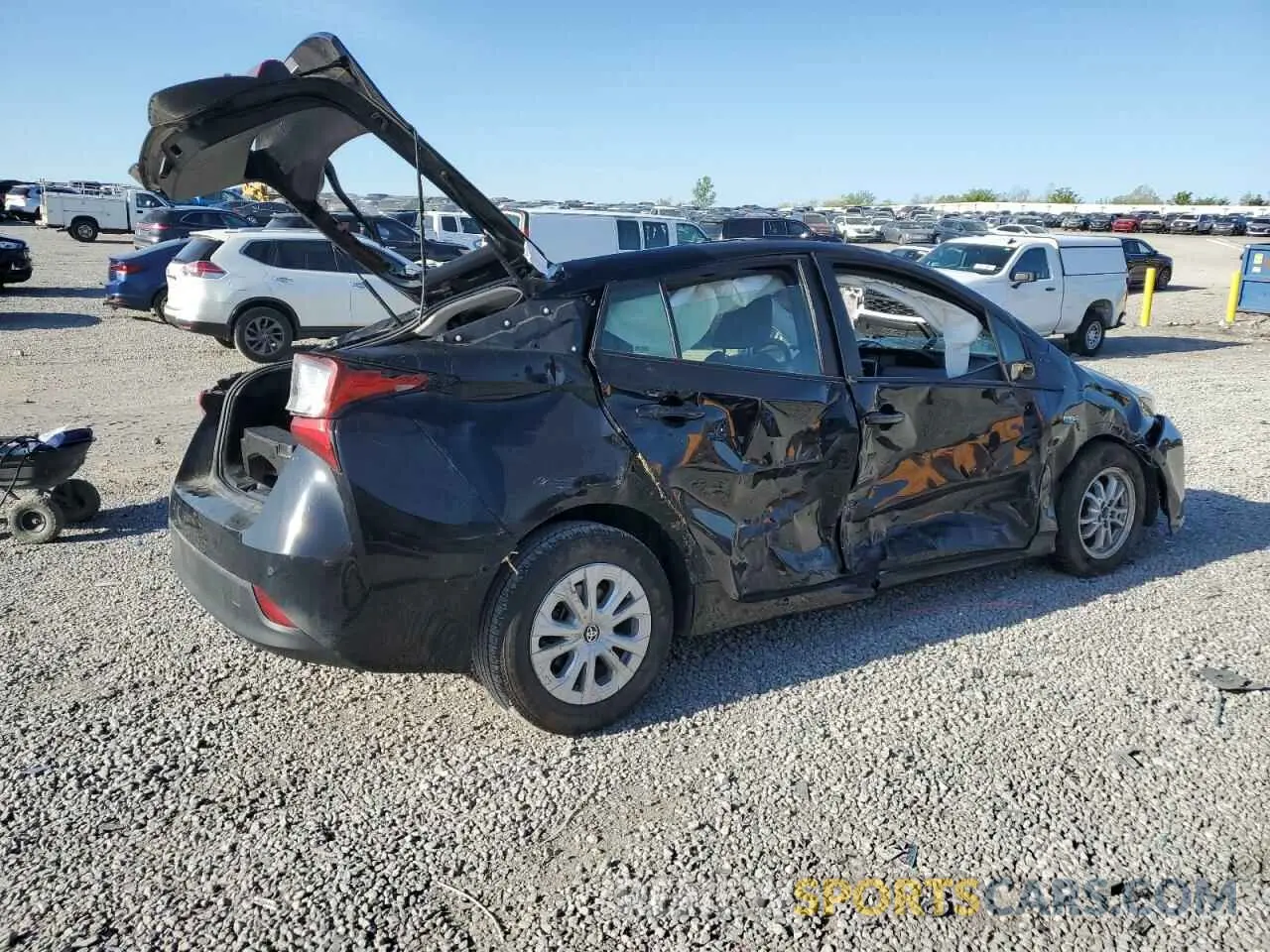 3 Photograph of a damaged car JTDKAMFU1M3146953 TOYOTA PRIUS 2021