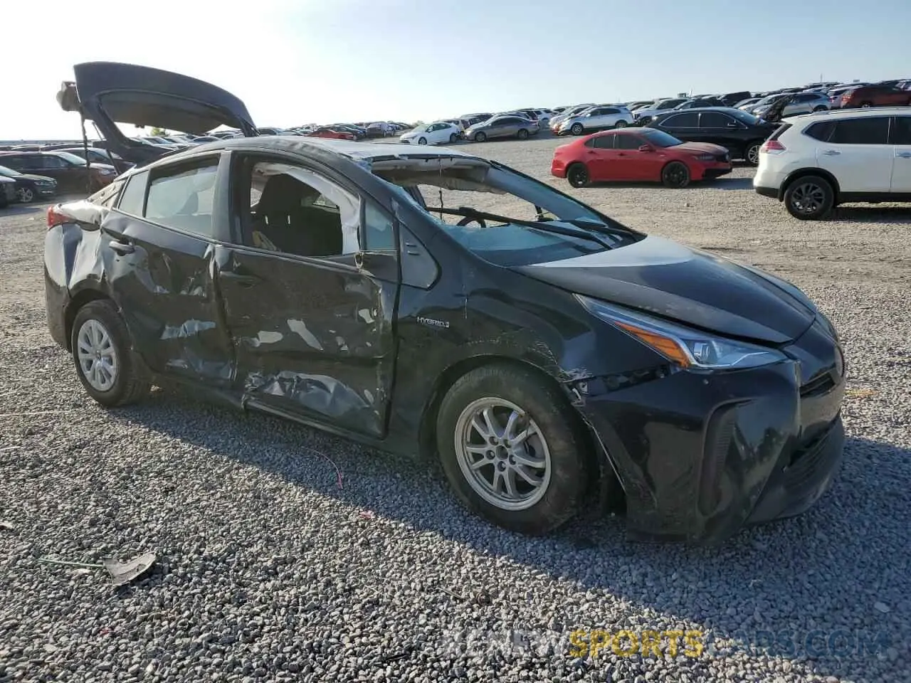 4 Photograph of a damaged car JTDKAMFU1M3146953 TOYOTA PRIUS 2021