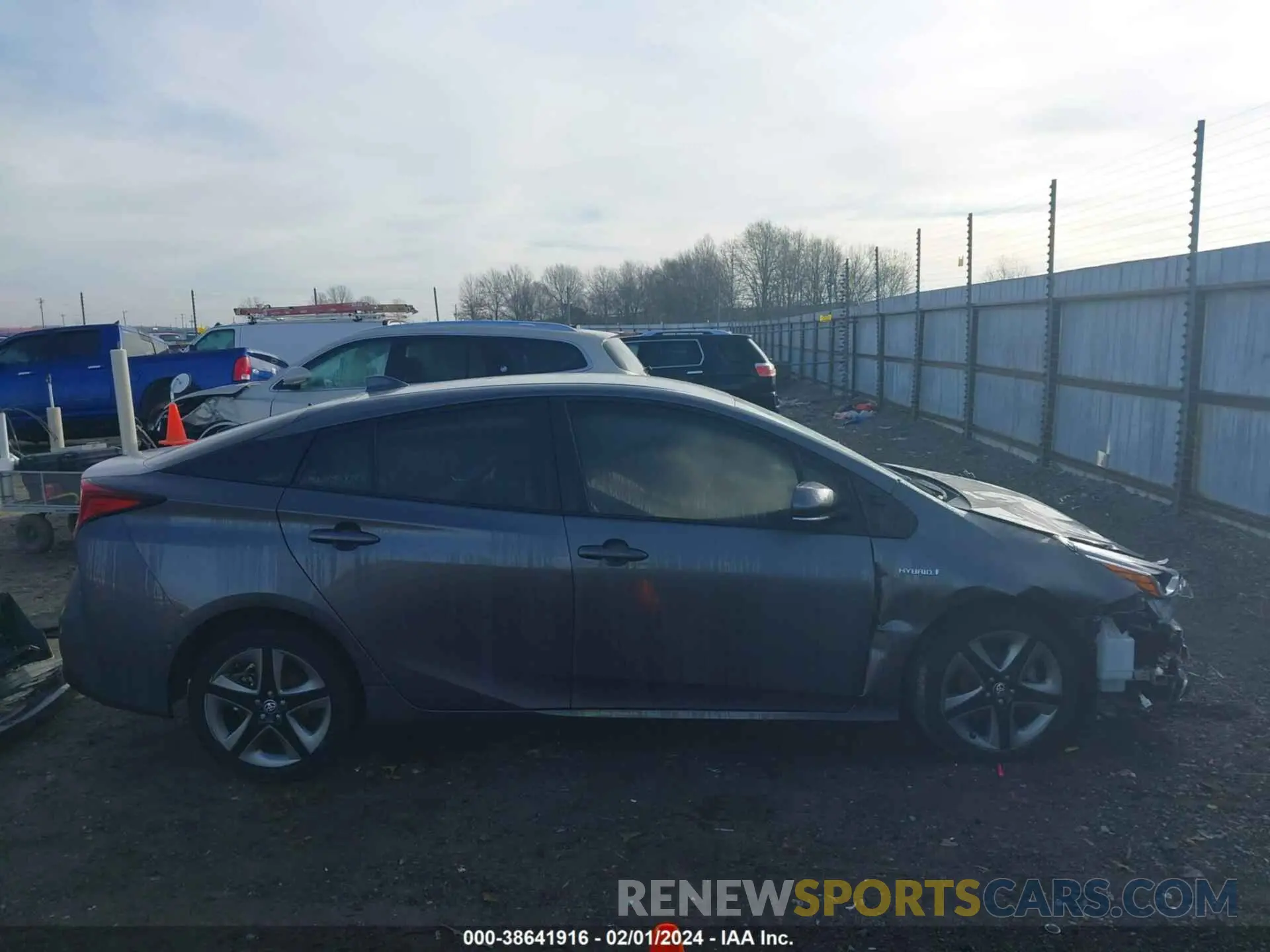 14 Photograph of a damaged car JTDKAMFU1M3149965 TOYOTA PRIUS 2021