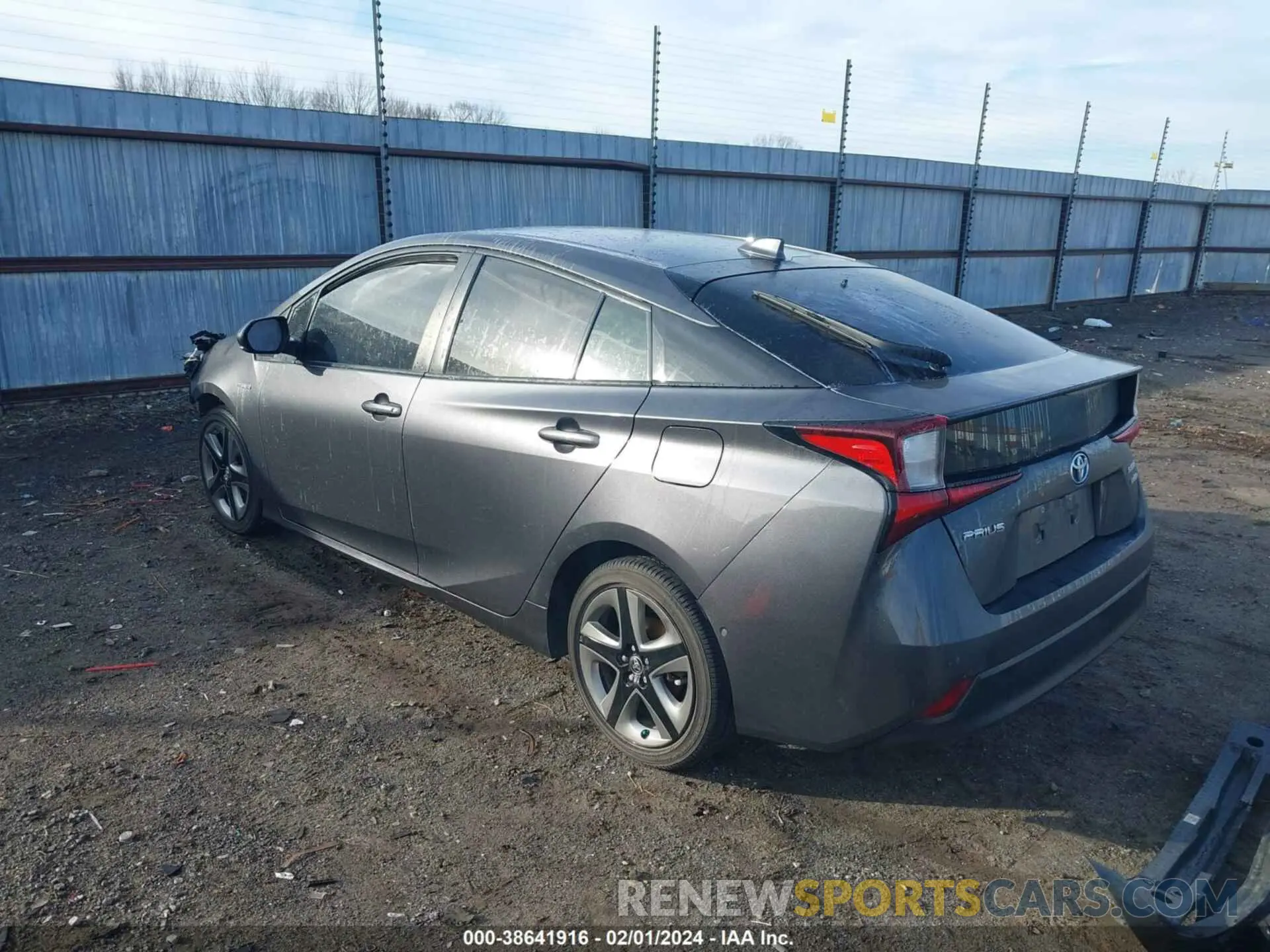 3 Photograph of a damaged car JTDKAMFU1M3149965 TOYOTA PRIUS 2021