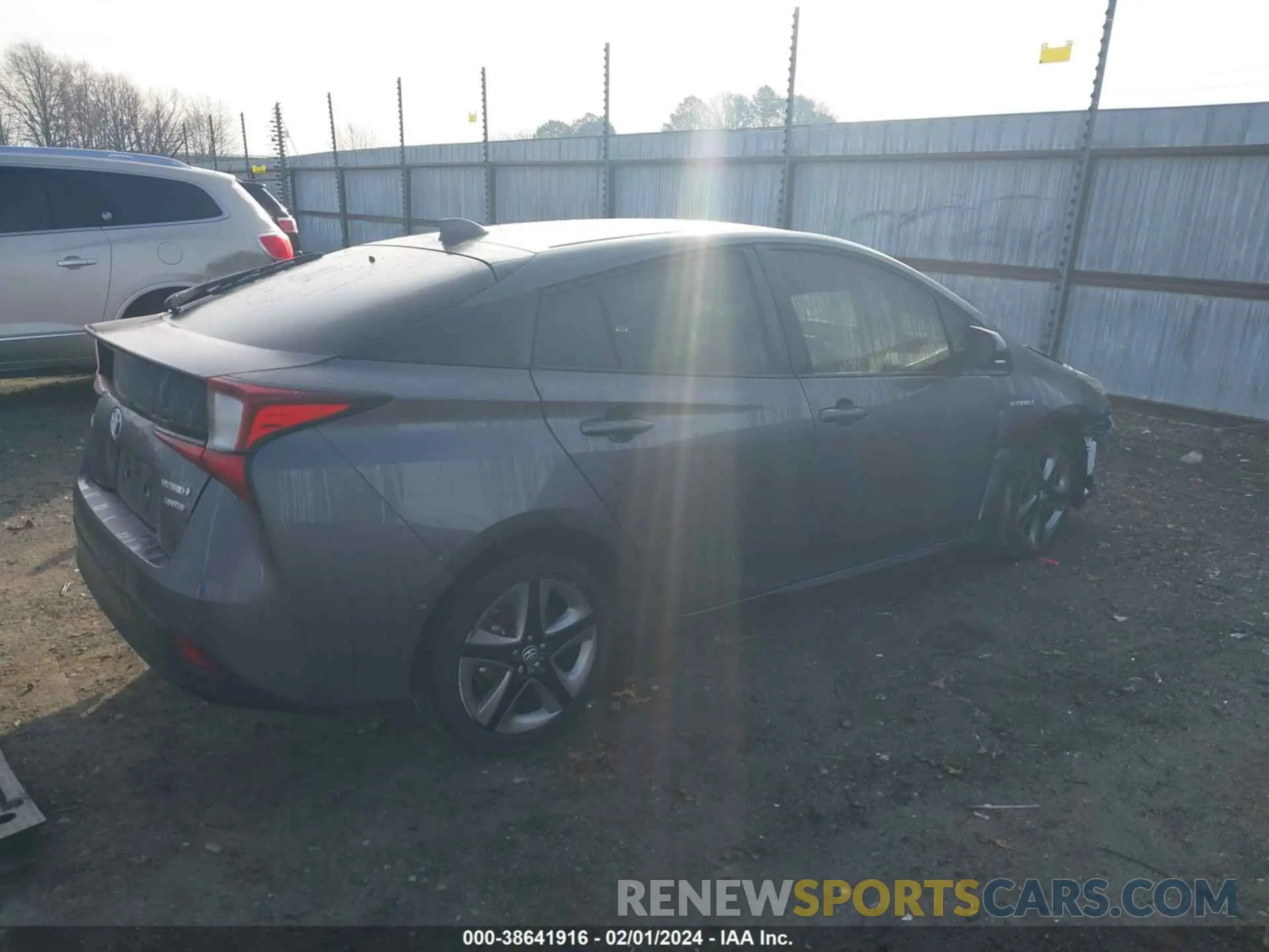 4 Photograph of a damaged car JTDKAMFU1M3149965 TOYOTA PRIUS 2021