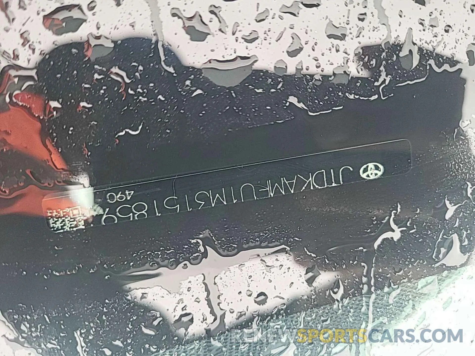 7 Photograph of a damaged car JTDKAMFU1M3151859 TOYOTA PRIUS 2021