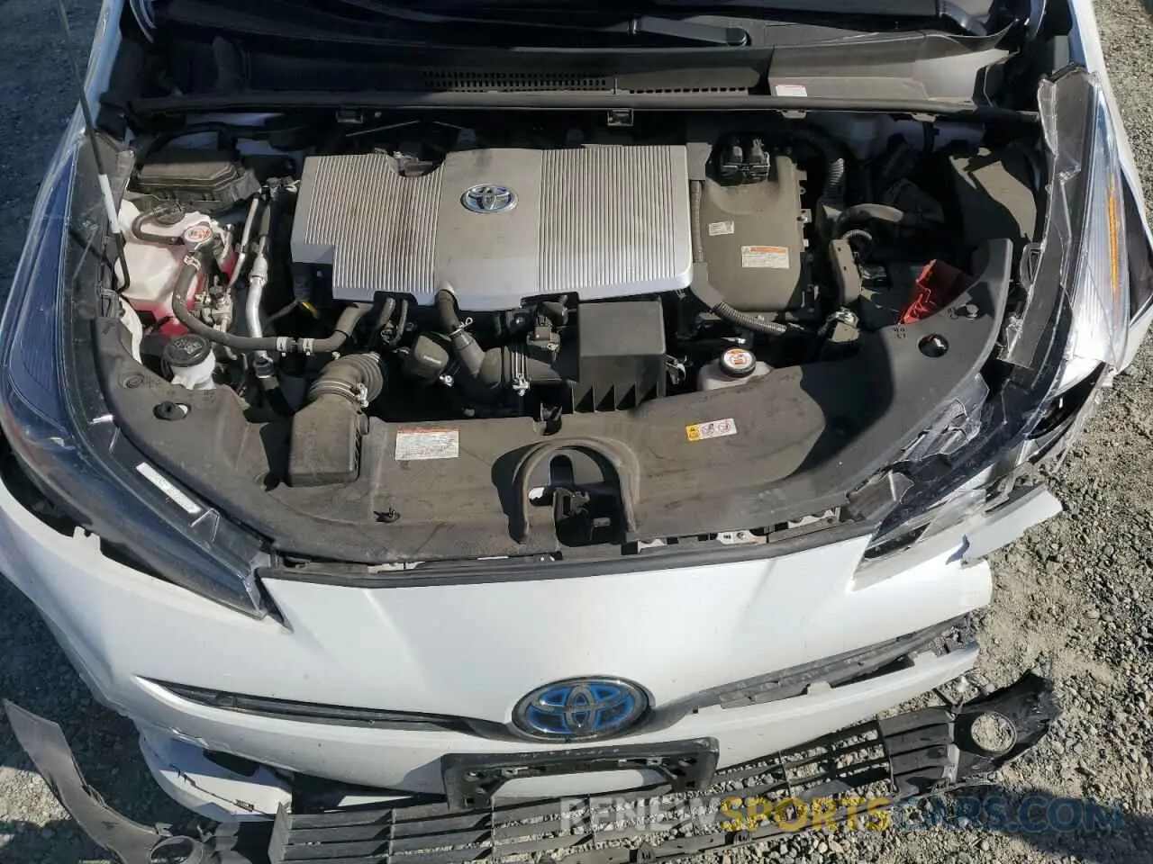 11 Photograph of a damaged car JTDKAMFU2M3129756 TOYOTA PRIUS 2021